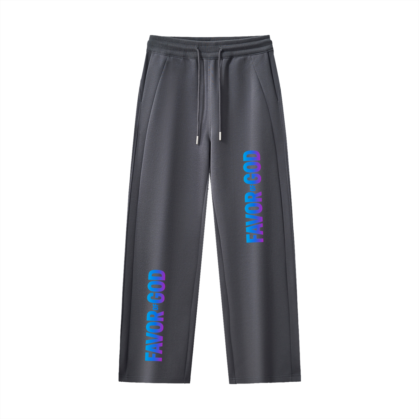 Favor of God Essential Drawstring Straight-Leg Sweatpants