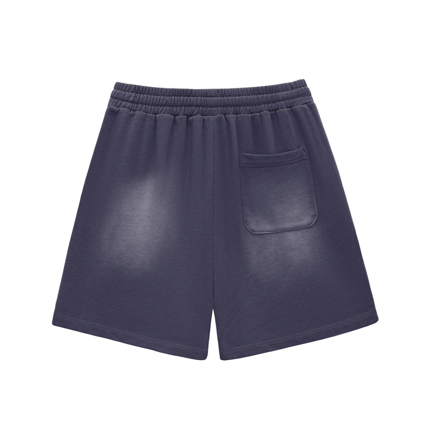 Favor of God Sun Fade Raw Edge Cotton Shorts