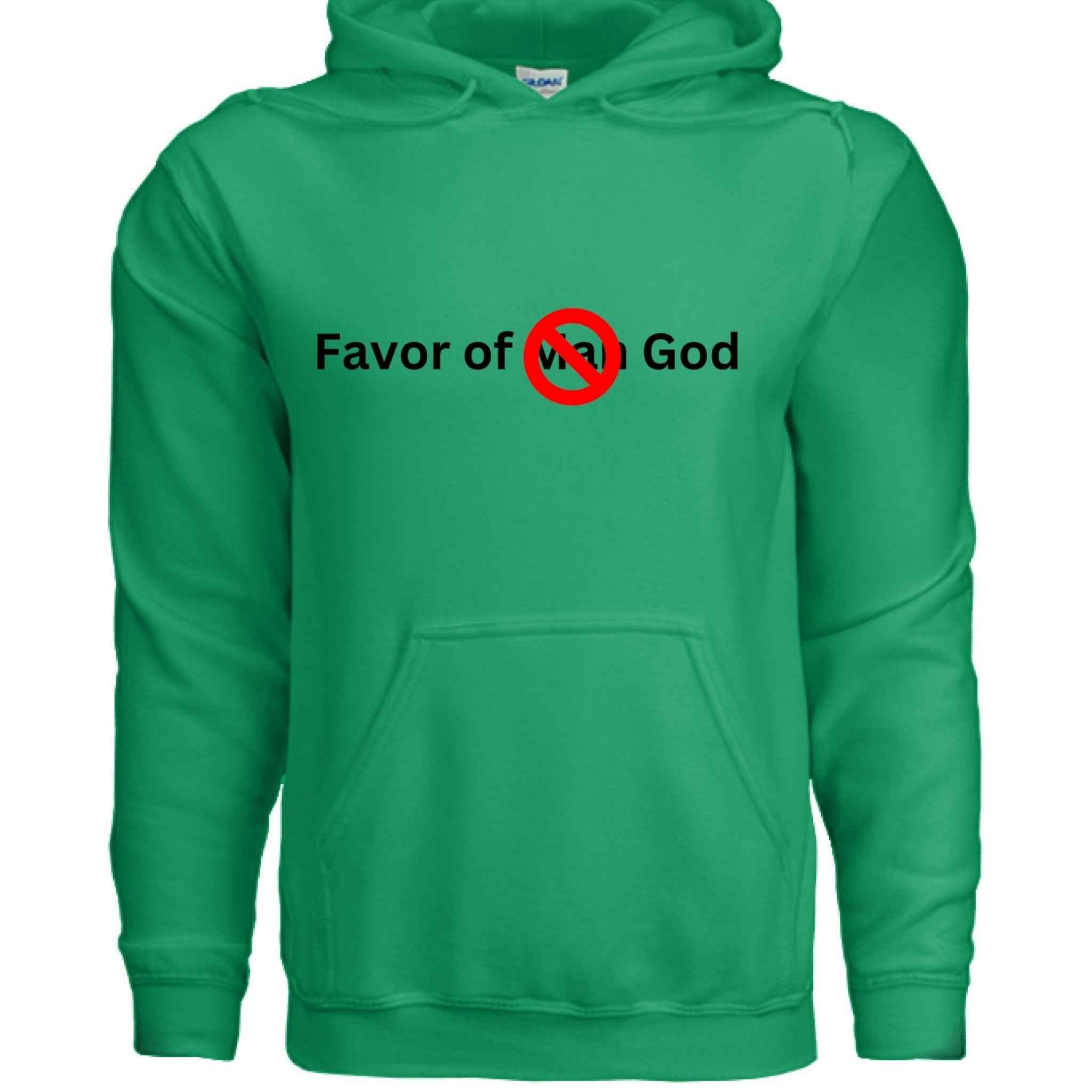 Favor of God, Not Man Unisex Hoodie – Confidence Rooted in Faith | Christ| |Christian
