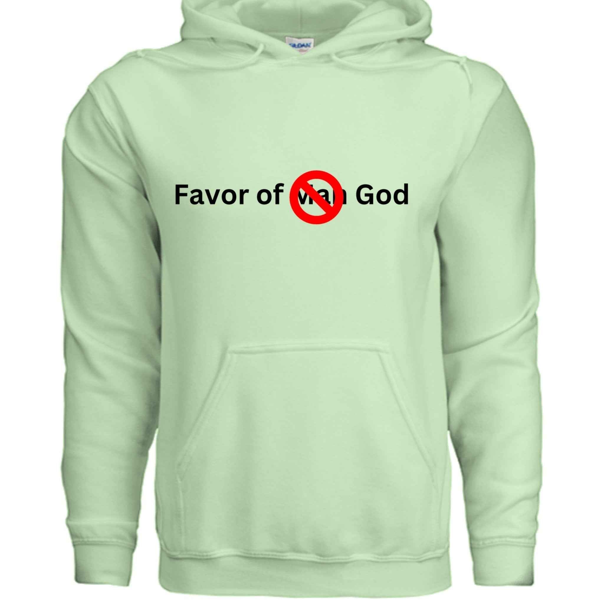 Favor of God, Not Man Unisex Hoodie – Confidence Rooted in Faith | Christ| |Christian