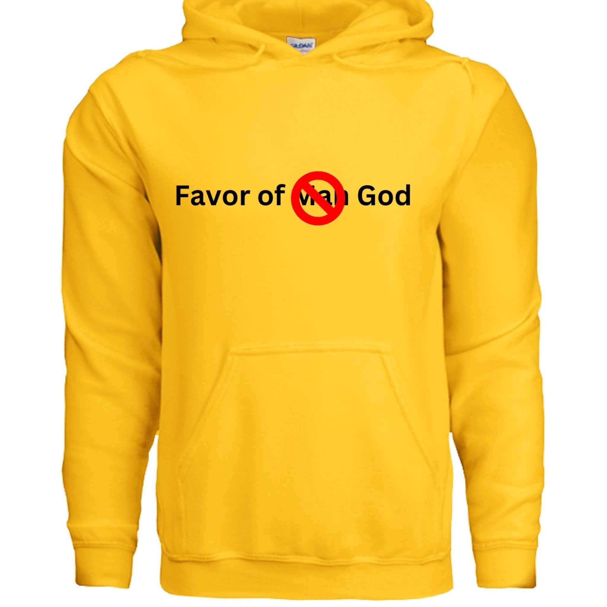 Favor of God, Not Man Unisex Hoodie – Confidence Rooted in Faith | Christ| |Christian