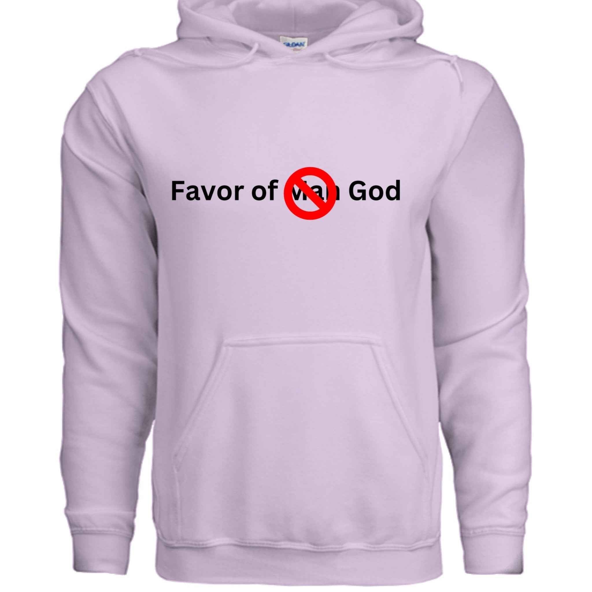 Favor of God, Not Man Unisex Hoodie – Confidence Rooted in Faith | Christ| |Christian