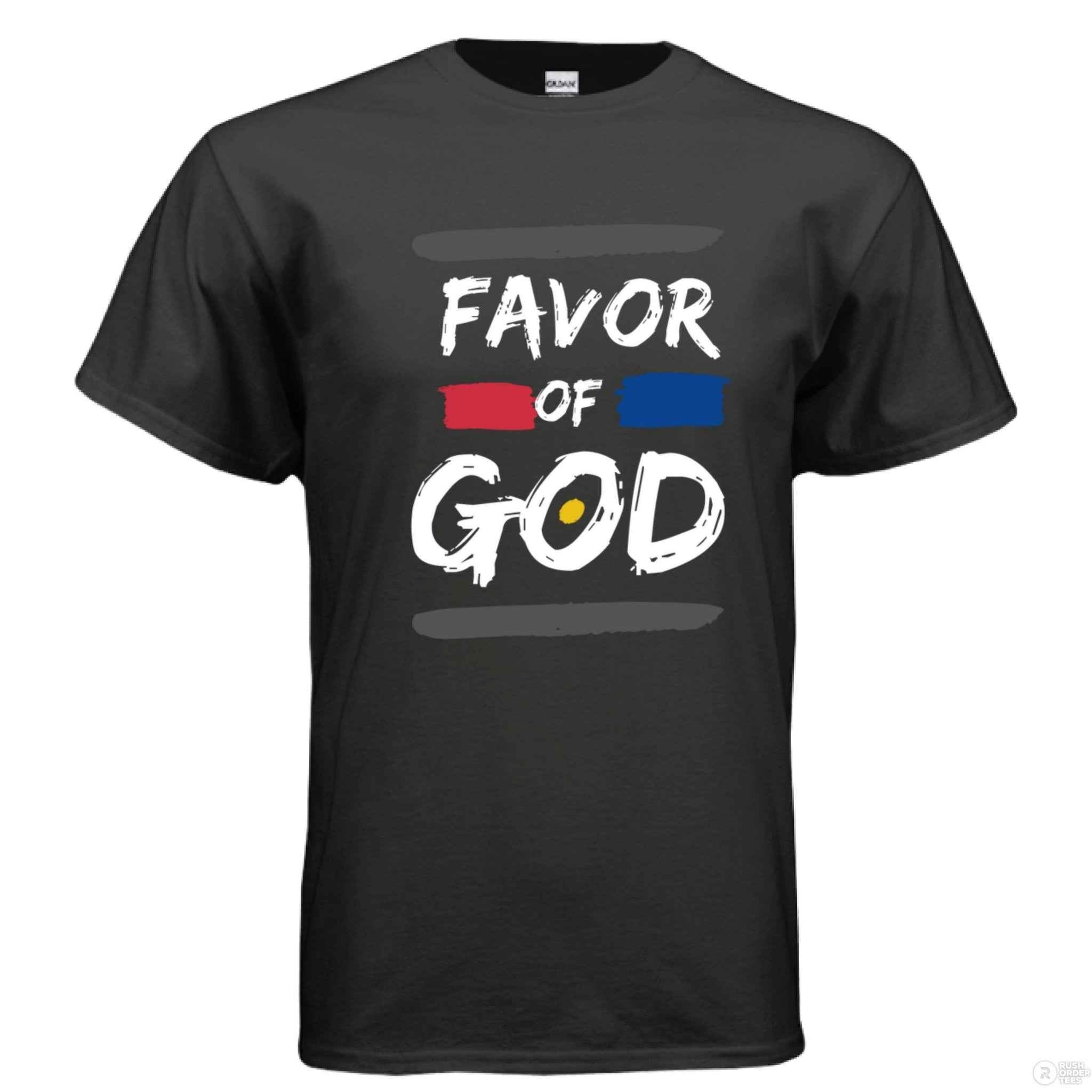 Favor of God T Shirt | Christian clothing | Faith-based apparel |God-inspired fashion
