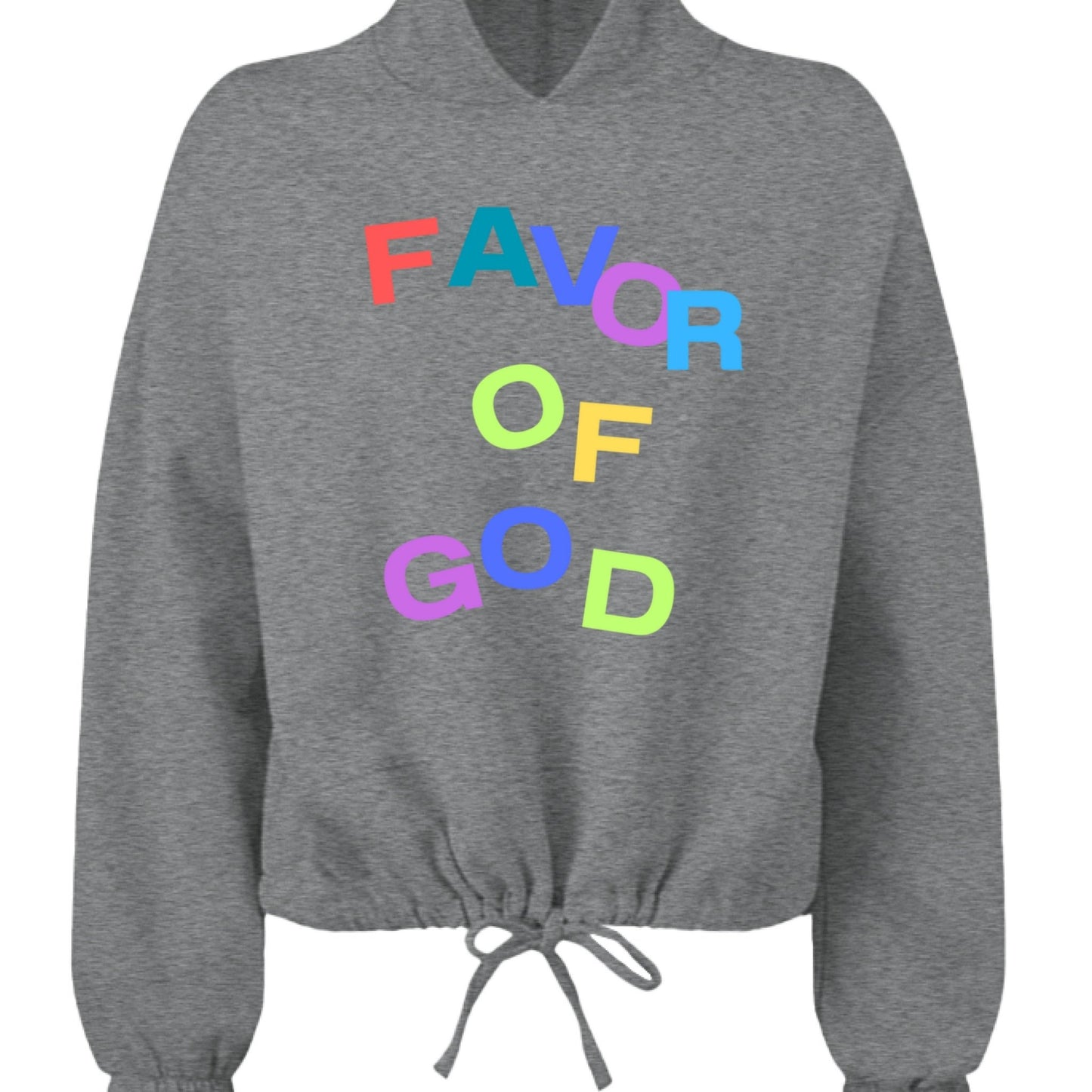 Favor of God WOMEN Multicolor Hoodie - FAVOR OF GOD CLOTHING