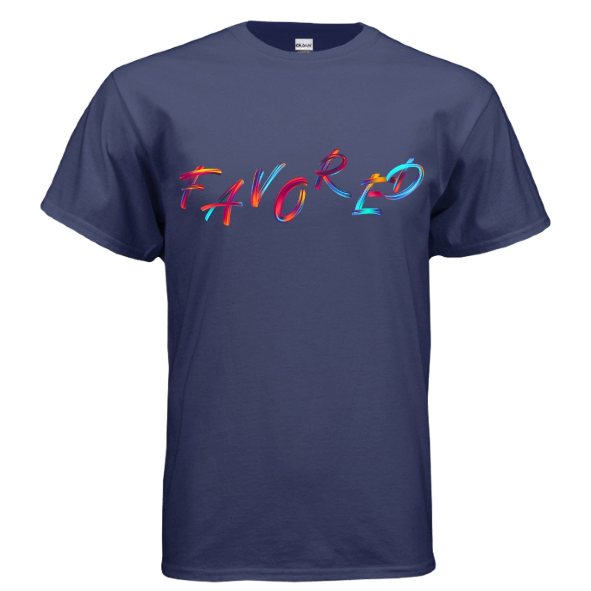 FAVORED — Faith in Full Color - Christian clothing, faith religious apparel, inspirational t-shirts - FAVOR OF GOD CLOTHING