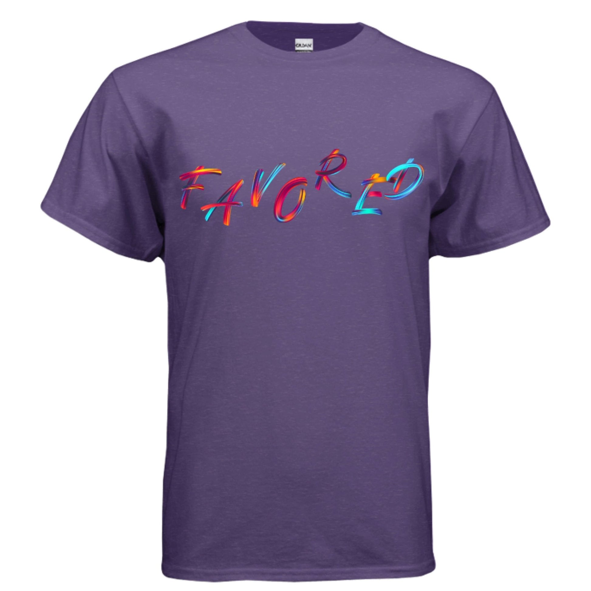 FAVORED — Faith in Full Color - Christian clothing, faith religious apparel, inspirational t-shirts - FAVOR OF GOD CLOTHING