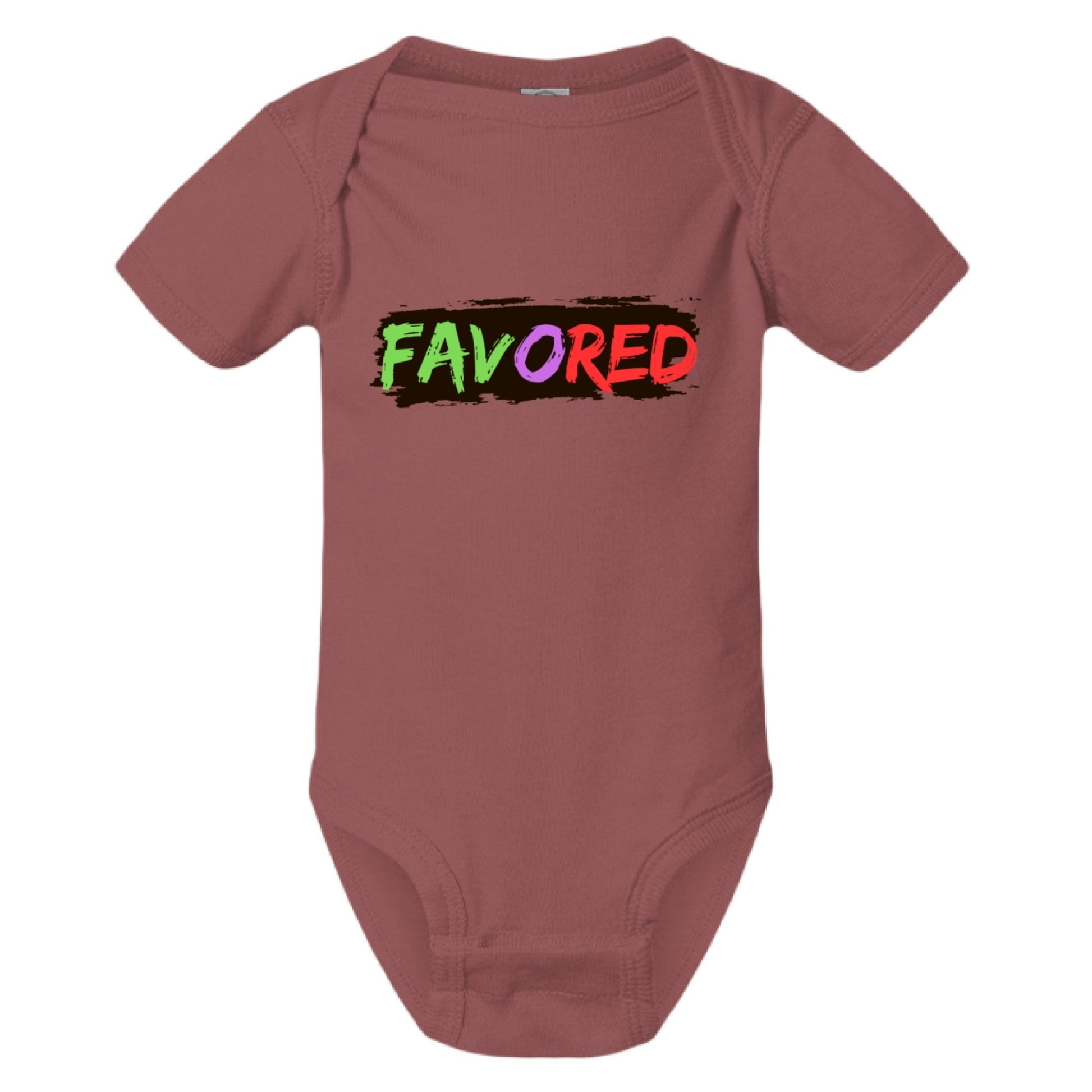 Favored Unisex Baby Onesie Christian clothing | faith-based fashion | Religious - FAVOR OF GOD CLOTHING