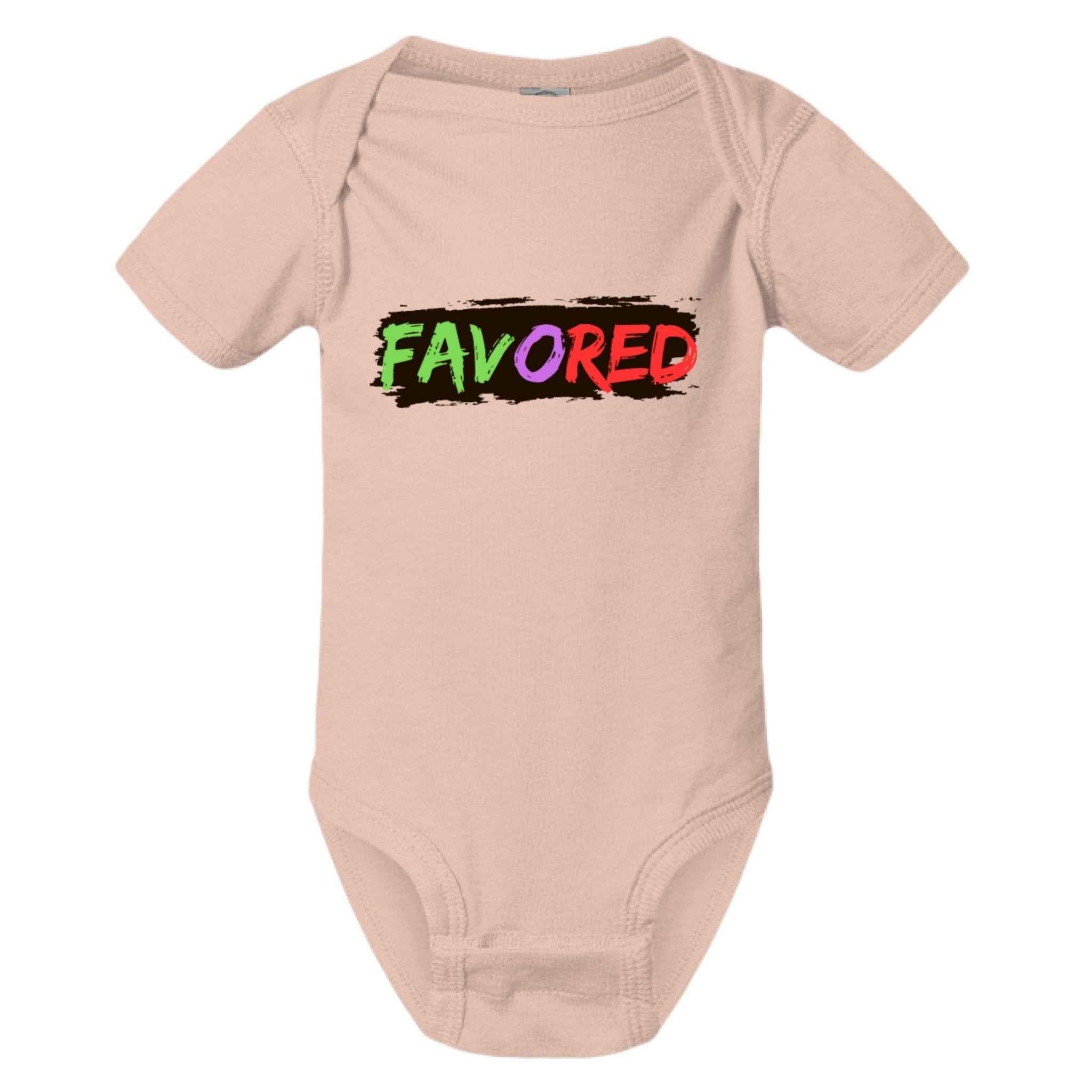 Christian Baby Onesie – Favored Unisex Faith Bodysuit