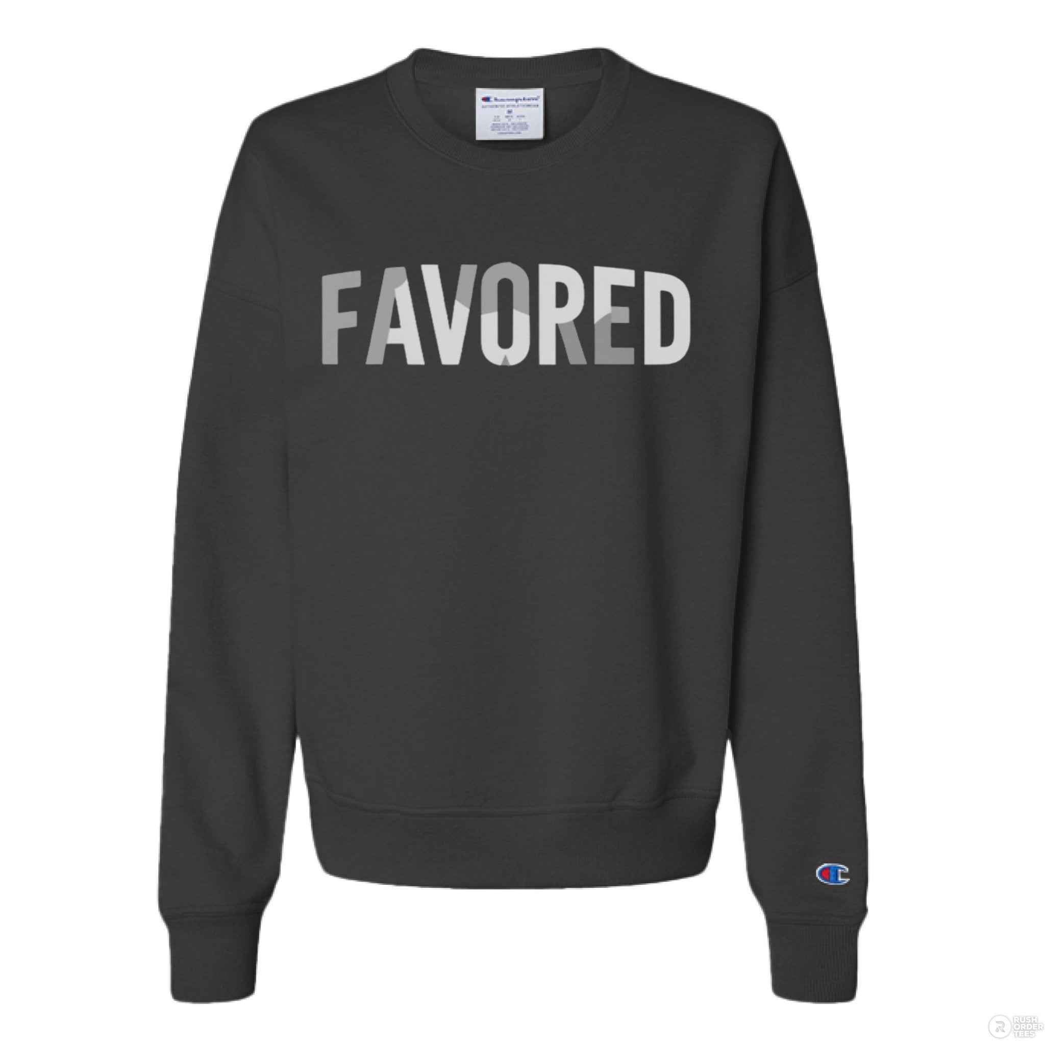 Favored Unisex Sweatshirt| Christian clothing | faith-based fashion | religious | Christian hoodies