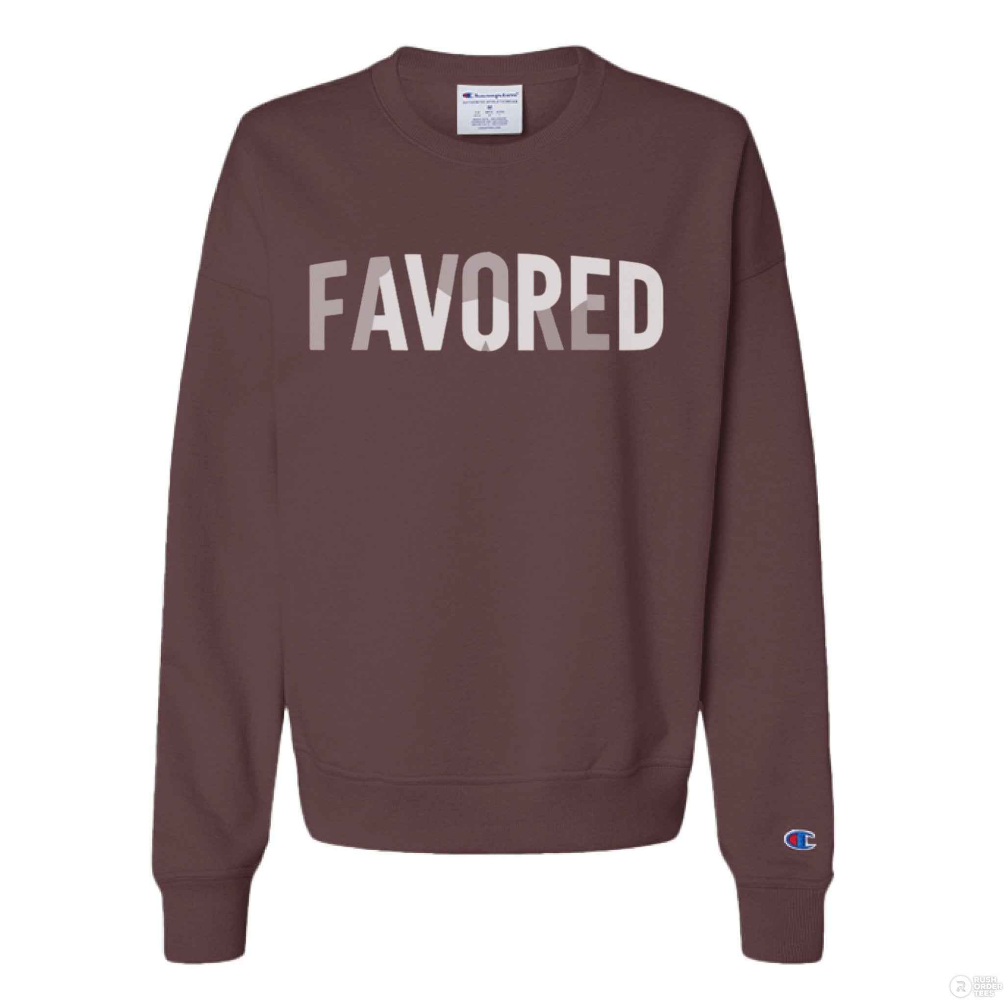 Favored Unisex Sweatshirt| Christian clothing | faith-based fashion | religious | Christian hoodies