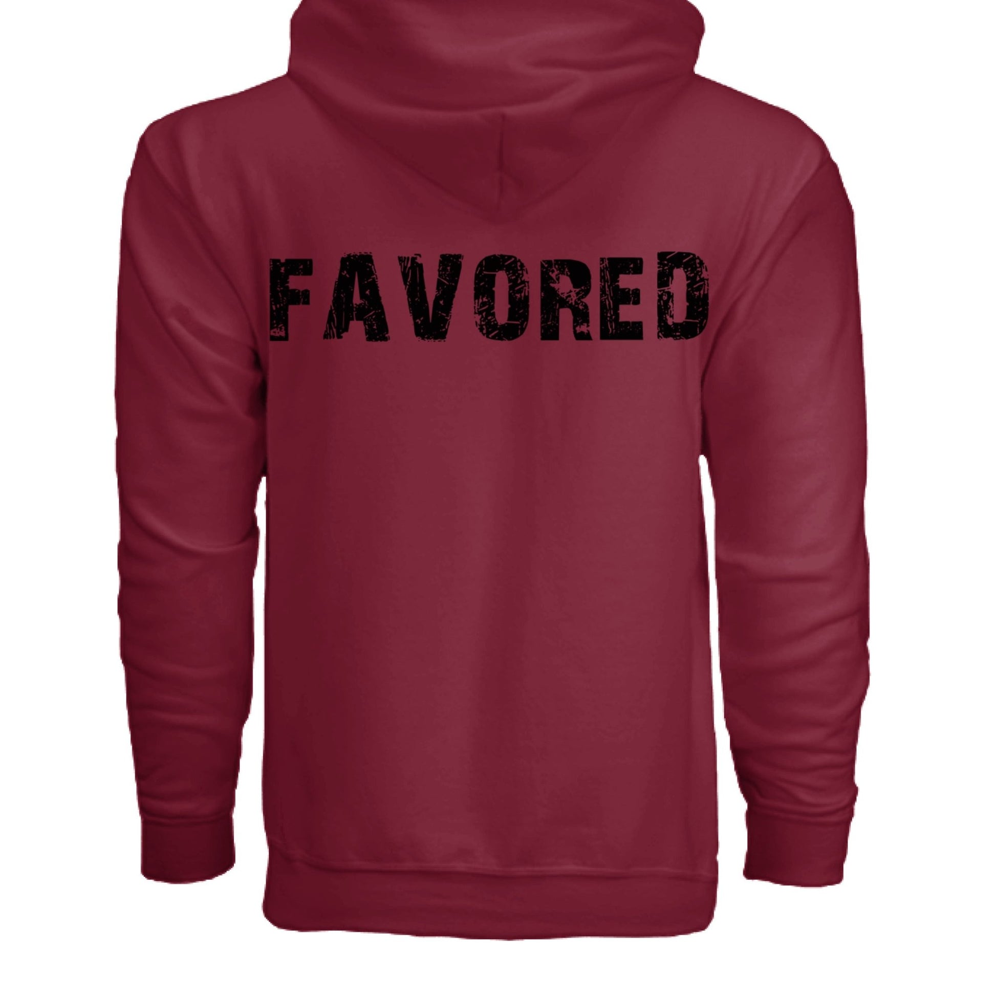 FAVORED Unisex Zipped Hoodie| Grace in Every Step | Christian hoodies, scripture shirts | streetwear - FAVOR OF GOD CLOTHING