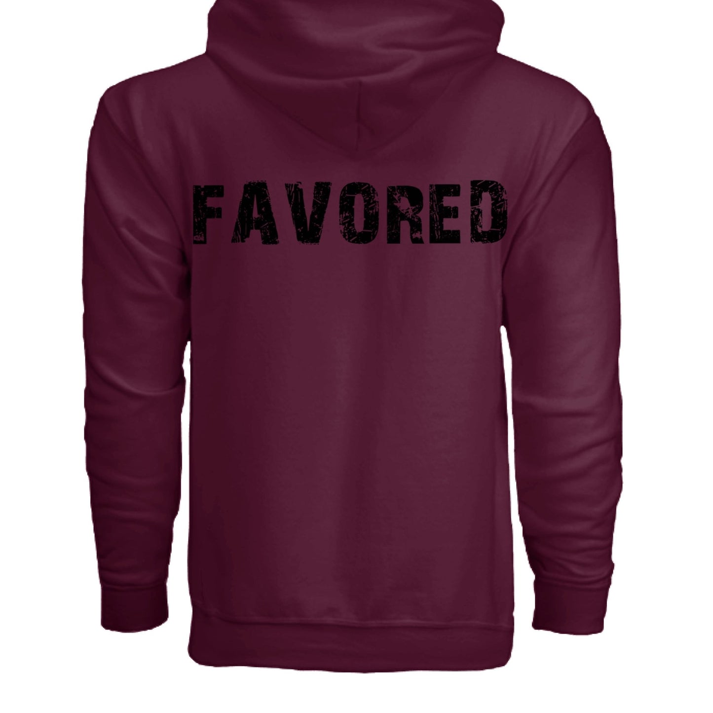 FAVORED Unisex Zipped Hoodie| Grace in Every Step | Christian hoodies, scripture shirts | streetwear - FAVOR OF GOD CLOTHING