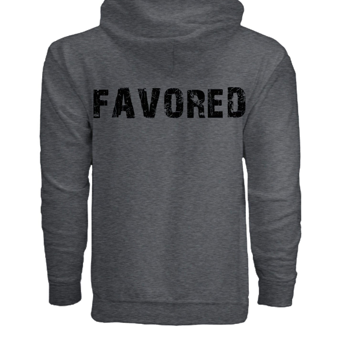 FAVORED Unisex Zipped Hoodie| Grace in Every Step | Christian hoodies, scripture shirts | streetwear - FAVOR OF GOD CLOTHING