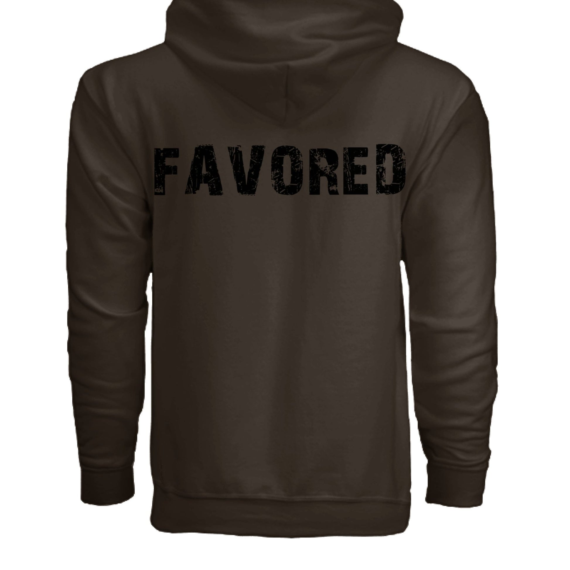 FAVORED Unisex Zipped Hoodie| Grace in Every Step | Christian hoodies, scripture shirts | streetwear - FAVOR OF GOD CLOTHING