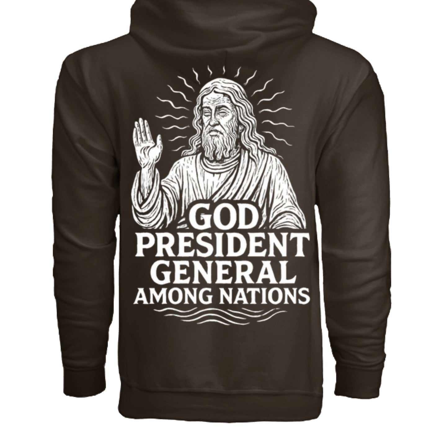 God: President General Among Nations Tee | Christian clothing | faith-based fashion | religious - FAVOR OF GOD CLOTHING