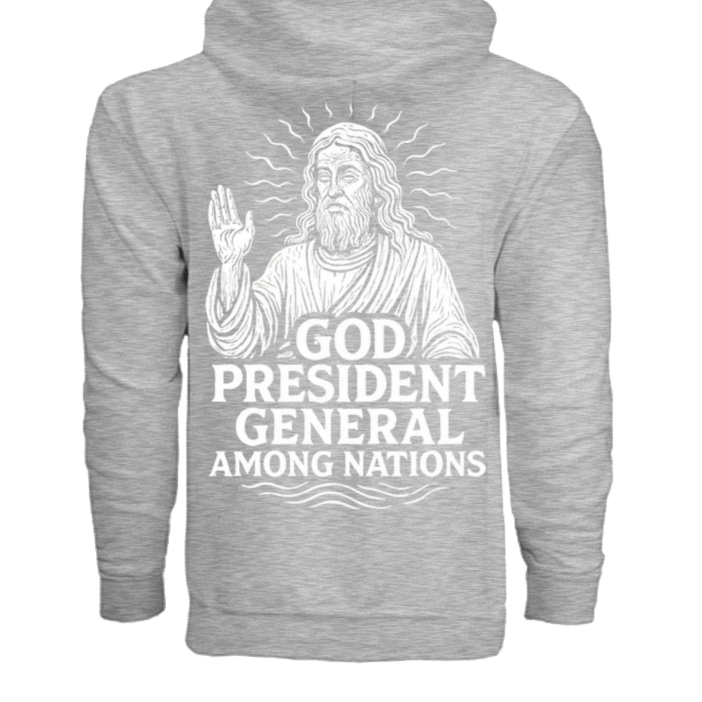 God: President General Among Nations Tee | Christian clothing | faith-based fashion | religious - FAVOR OF GOD CLOTHING