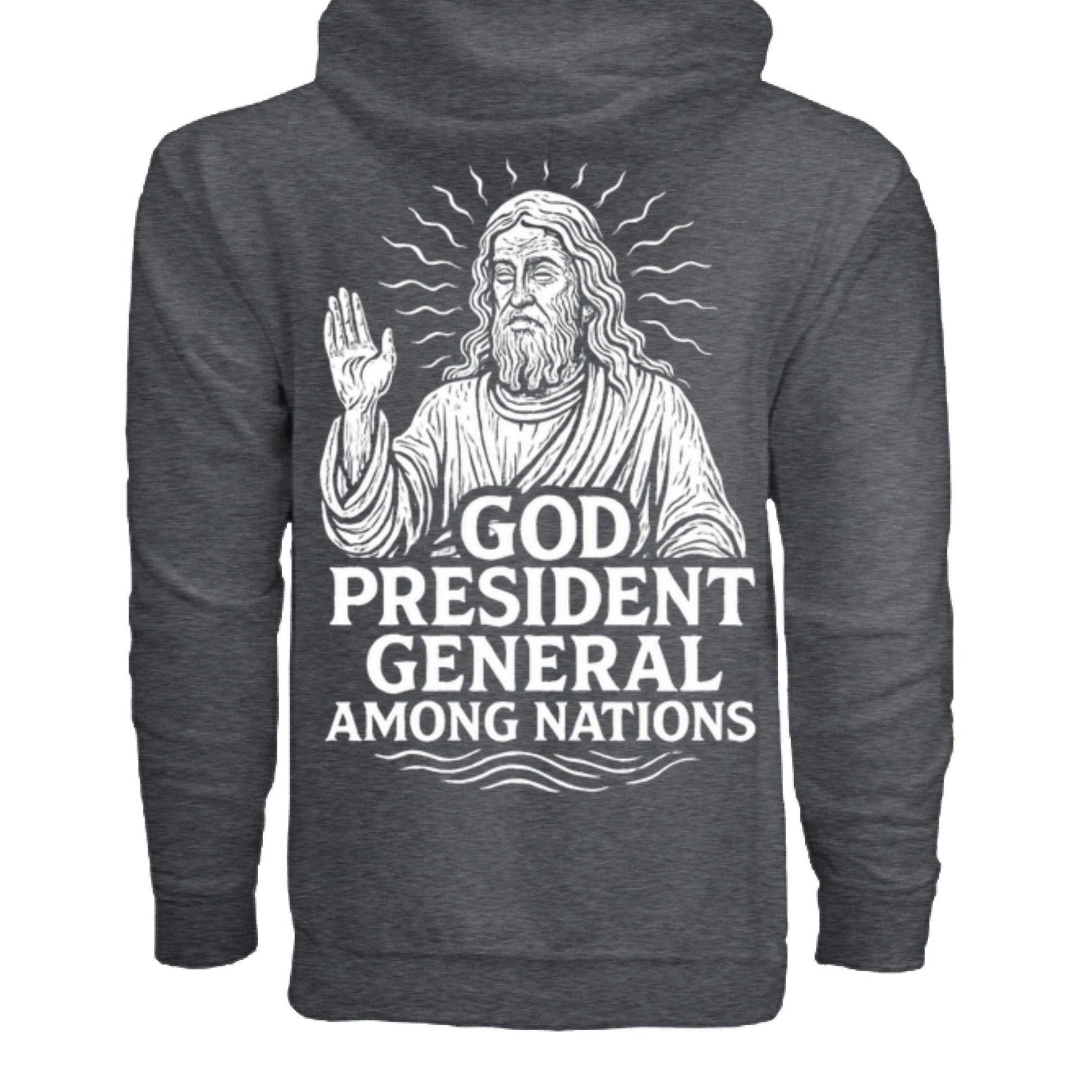 God: President General Among Nations Tee | Christian clothing | faith-based fashion | religious - FAVOR OF GOD CLOTHING