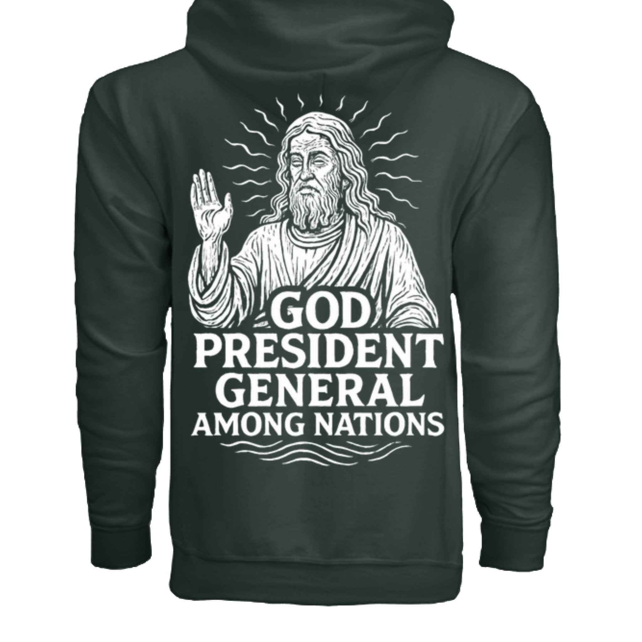 God: President General Among Nations Tee | Christian clothing | faith-based fashion | religious