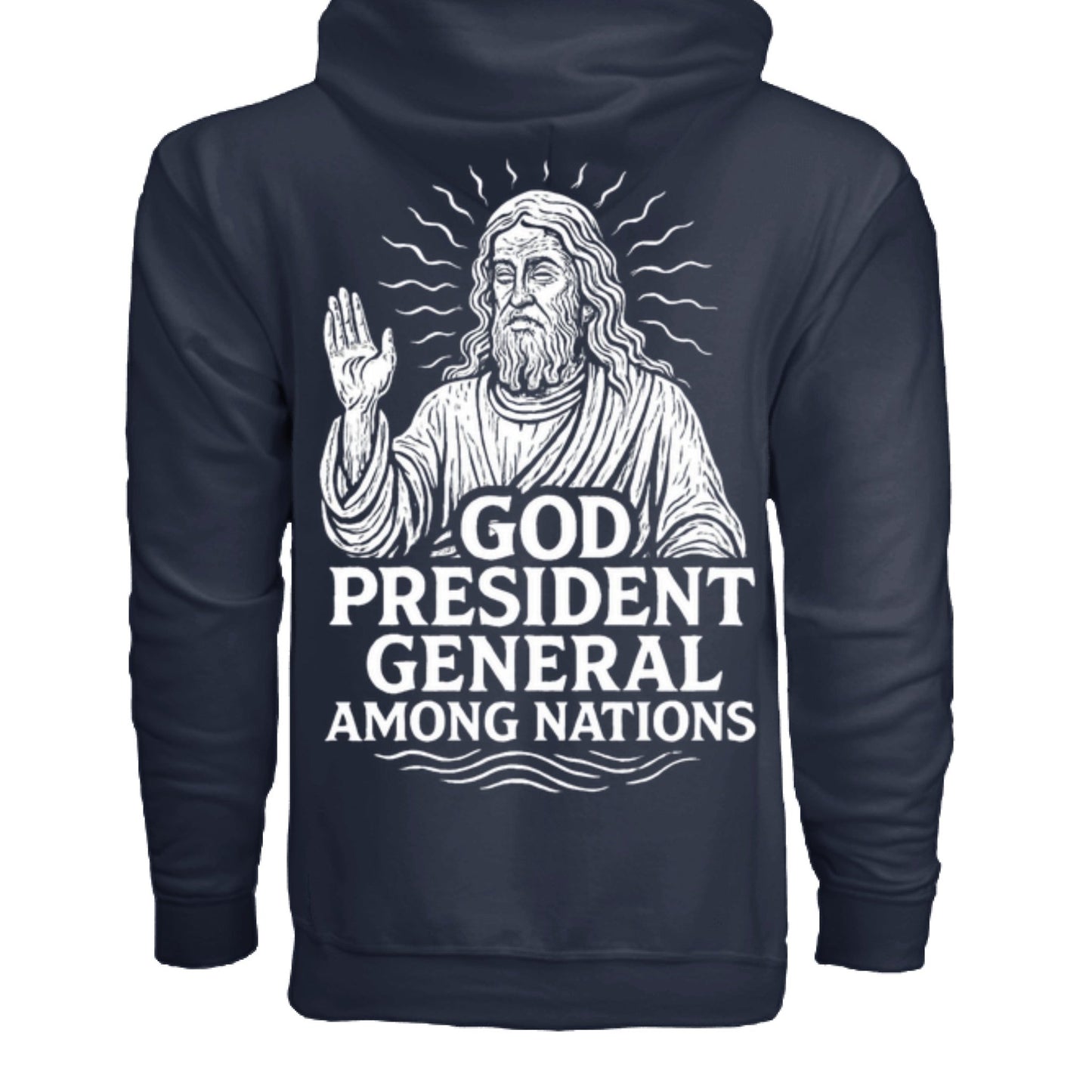 God: President General Among Nations Tee | Christian clothing | faith-based fashion | religious - FAVOR OF GOD CLOTHING