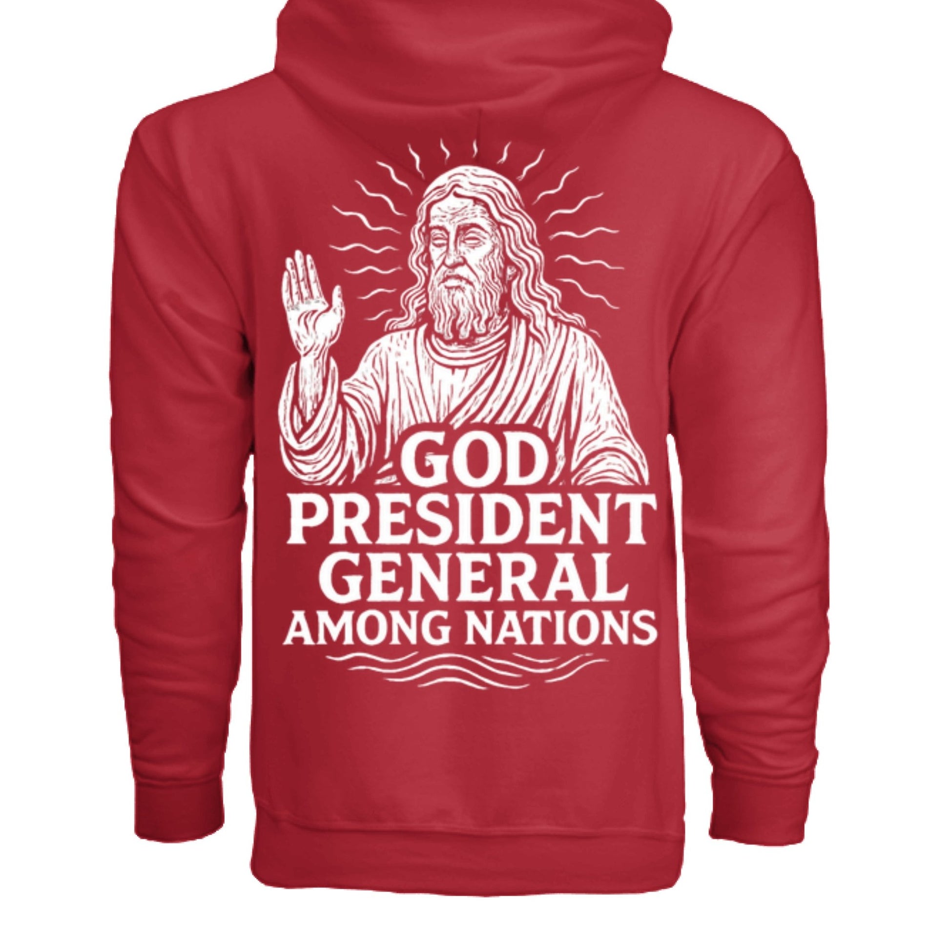 God: President General Among Nations Tee | Christian clothing | faith-based fashion | religious - FAVOR OF GOD CLOTHING