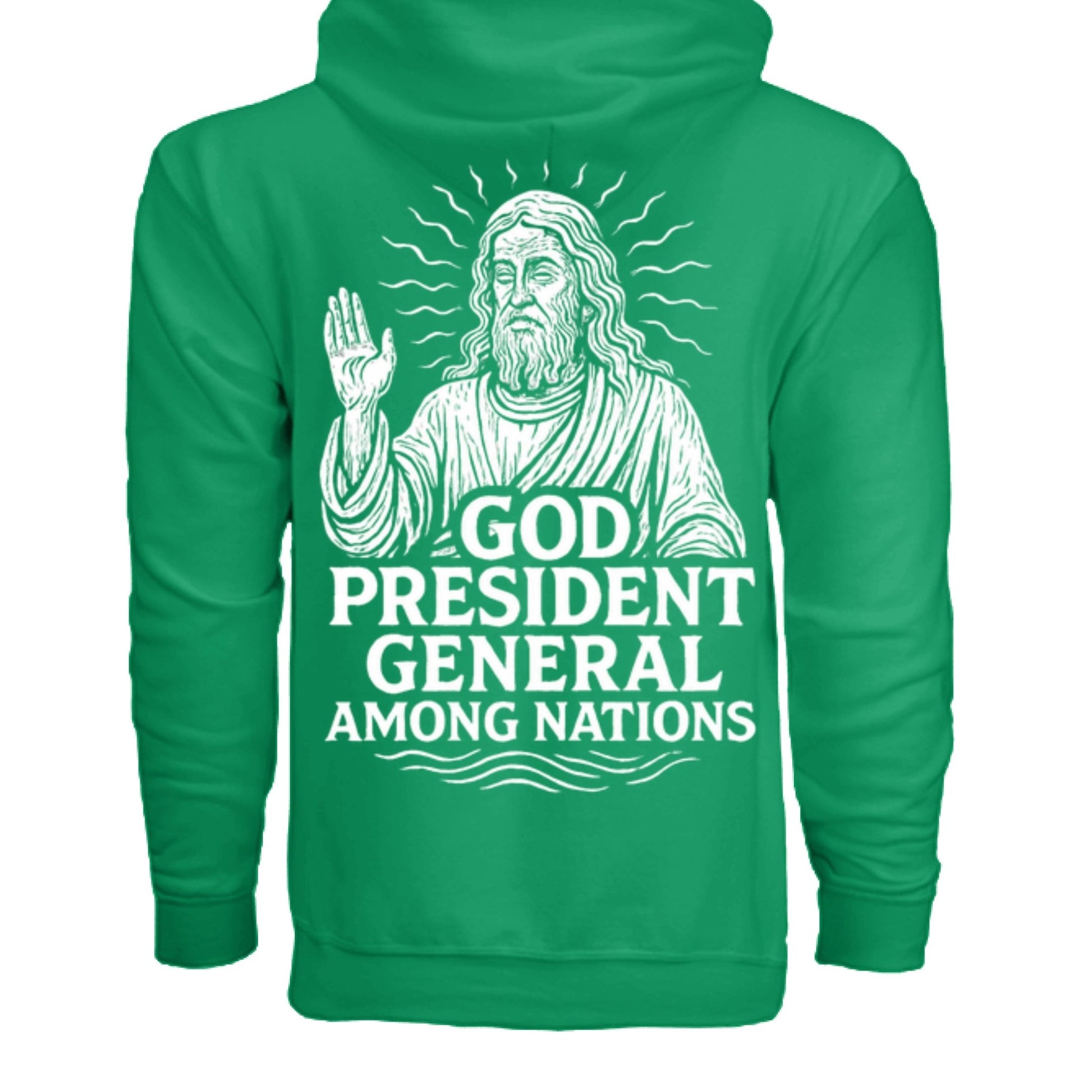 God: President General Among Nations Tee | Christian clothing | faith-based fashion | religious - FAVOR OF GOD CLOTHING