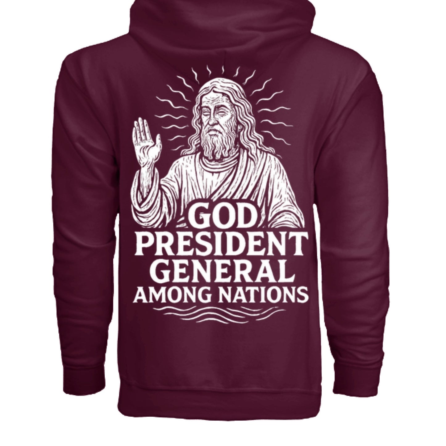 God: President General Among Nations Tee | Christian clothing | faith-based fashion | religious - FAVOR OF GOD CLOTHING