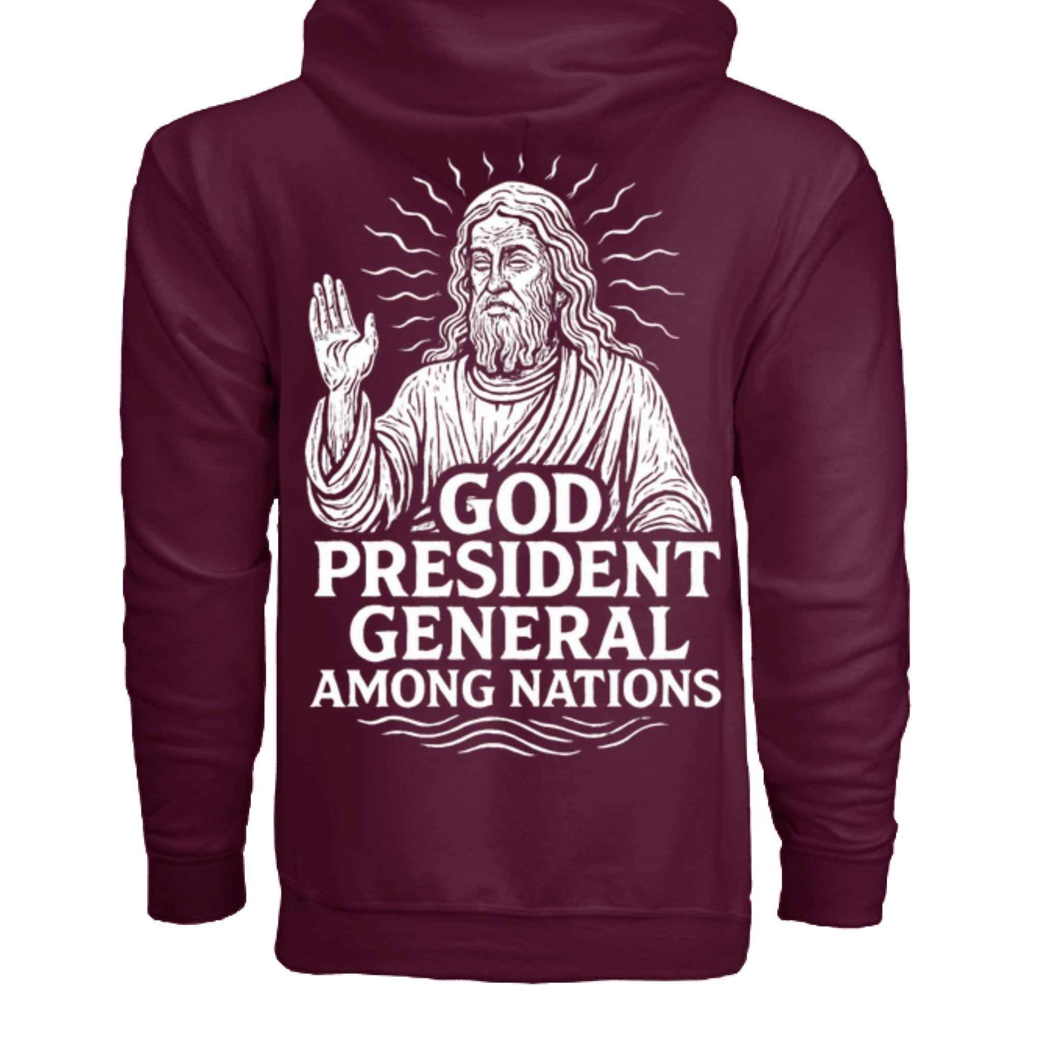 God: President General Among Nations Tee | Christian clothing | faith-based fashion | religious