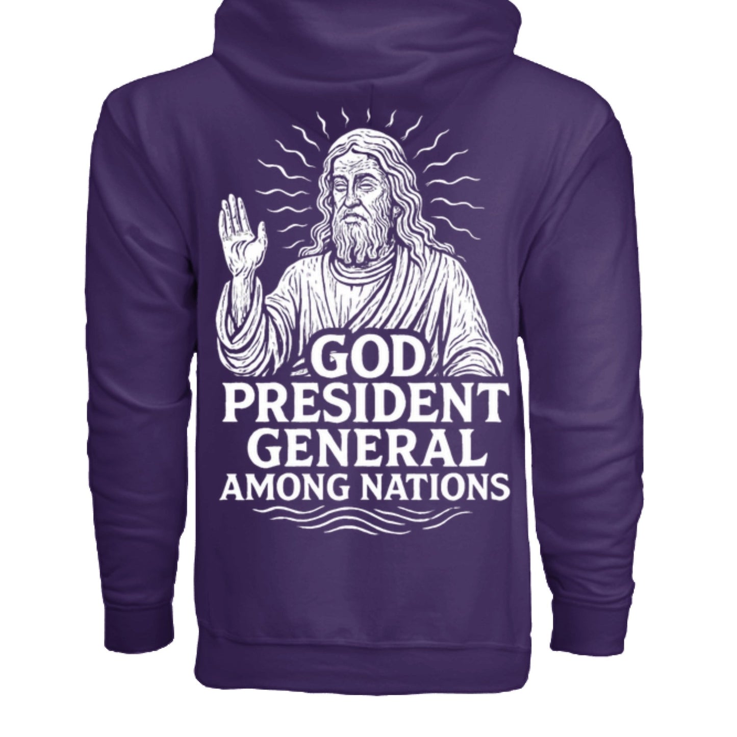 God: President General Among Nations Tee | Christian clothing | faith-based fashion | religious - FAVOR OF GOD CLOTHING