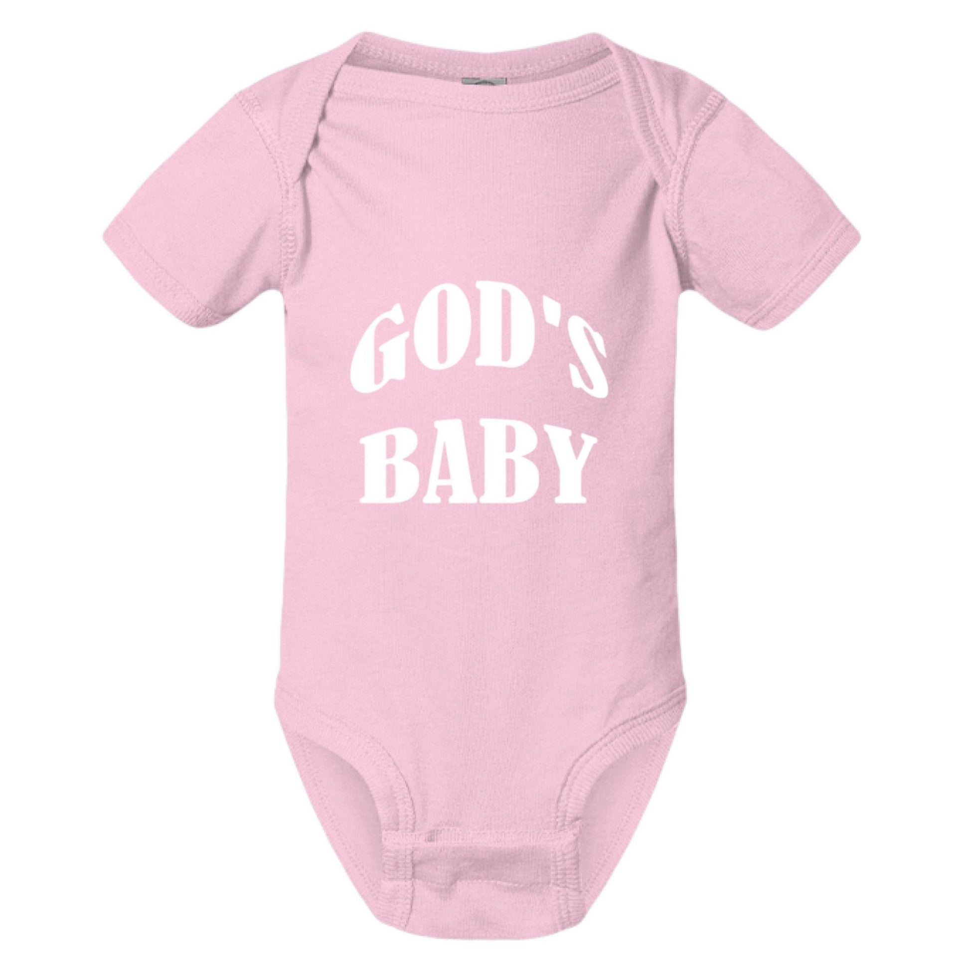 God’s Baby Onesie – Bold Faith, Soft Statement - FAVOR OF GOD CLOTHING