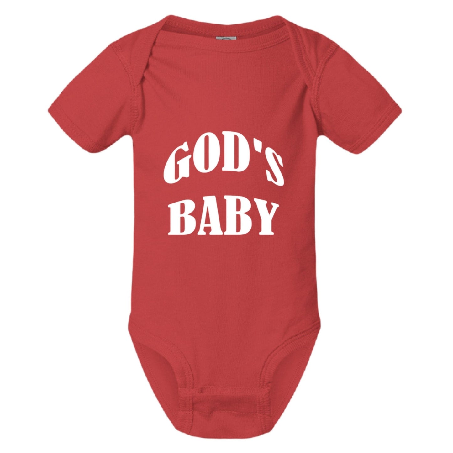 God’s Baby Onesie – Bold Faith, Soft Statement - FAVOR OF GOD CLOTHING
