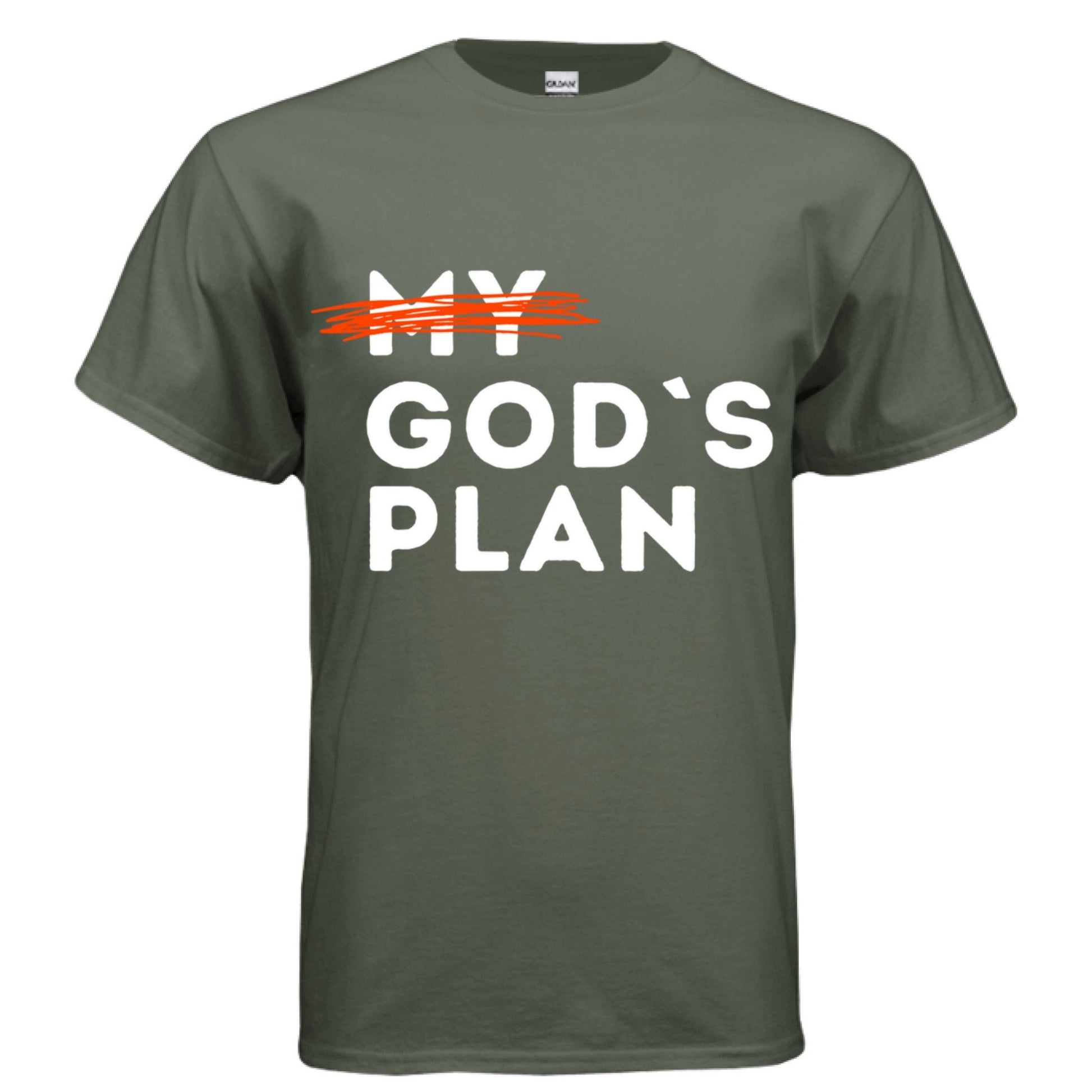 God’s Plan Men Tee – Walk in Divine Purpose - FAVOR OF GOD CLOTHING