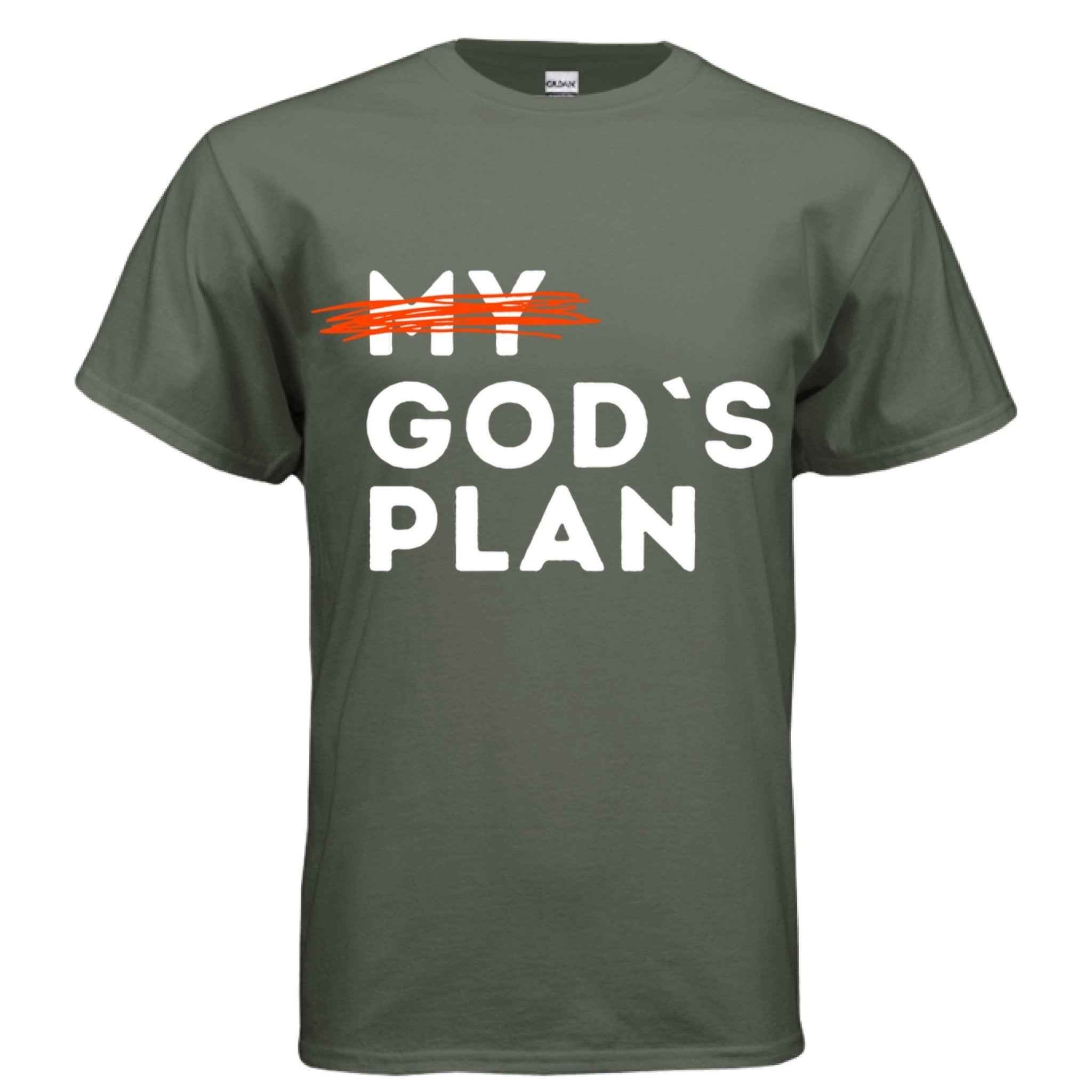 God’s Plan Men Tee – Walk in Divine Purpose