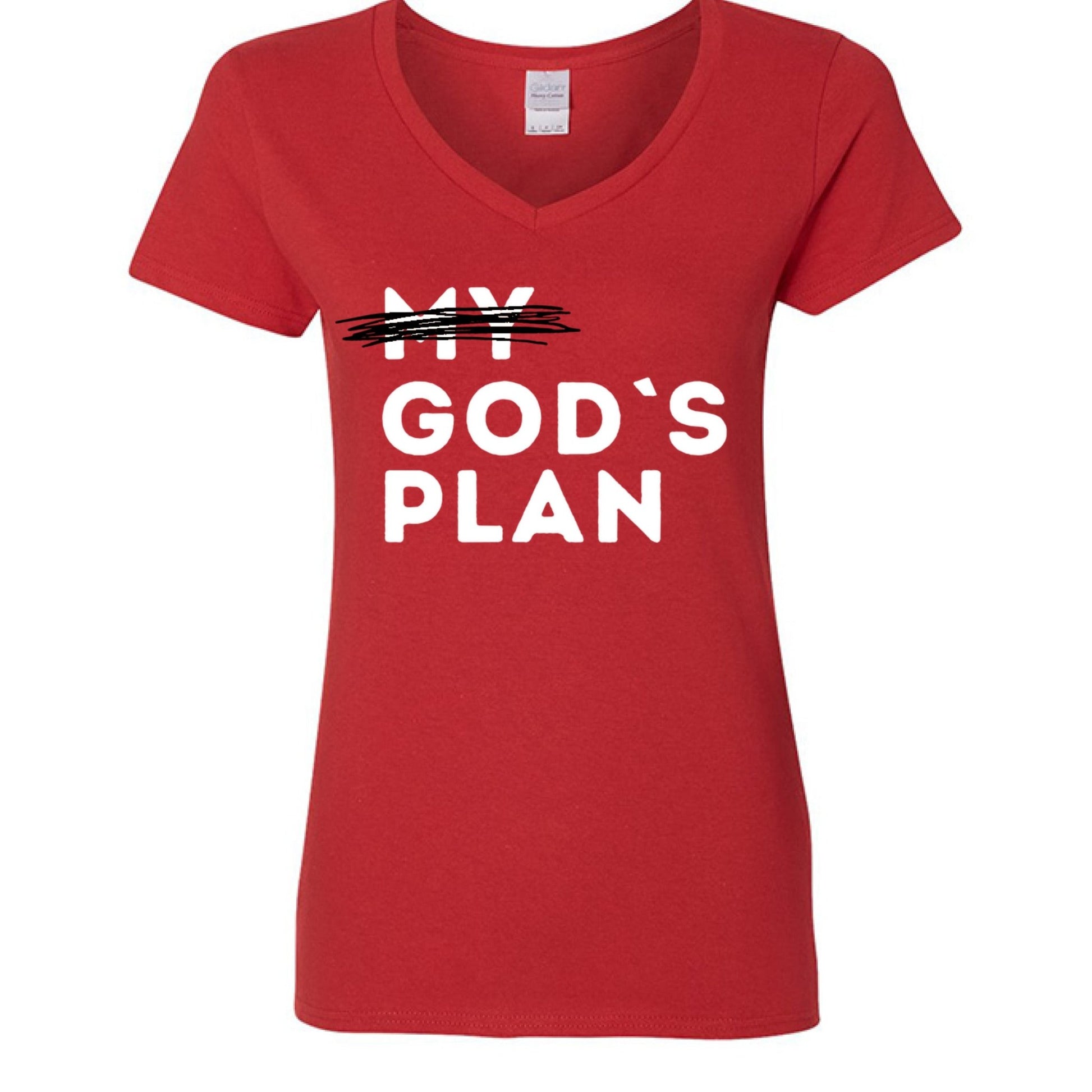 God’s Plan Women Tee – Walk in Divine Purpose - FAVOR OF GOD CLOTHING