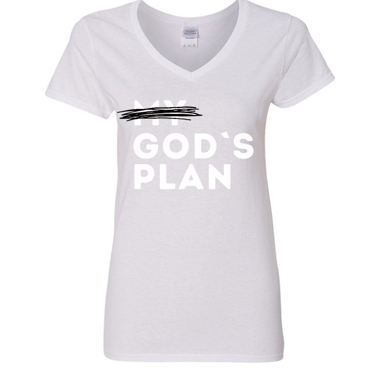 God’s Plan Women Tee – Walk in Divine Purpose - FAVOR OF GOD CLOTHING