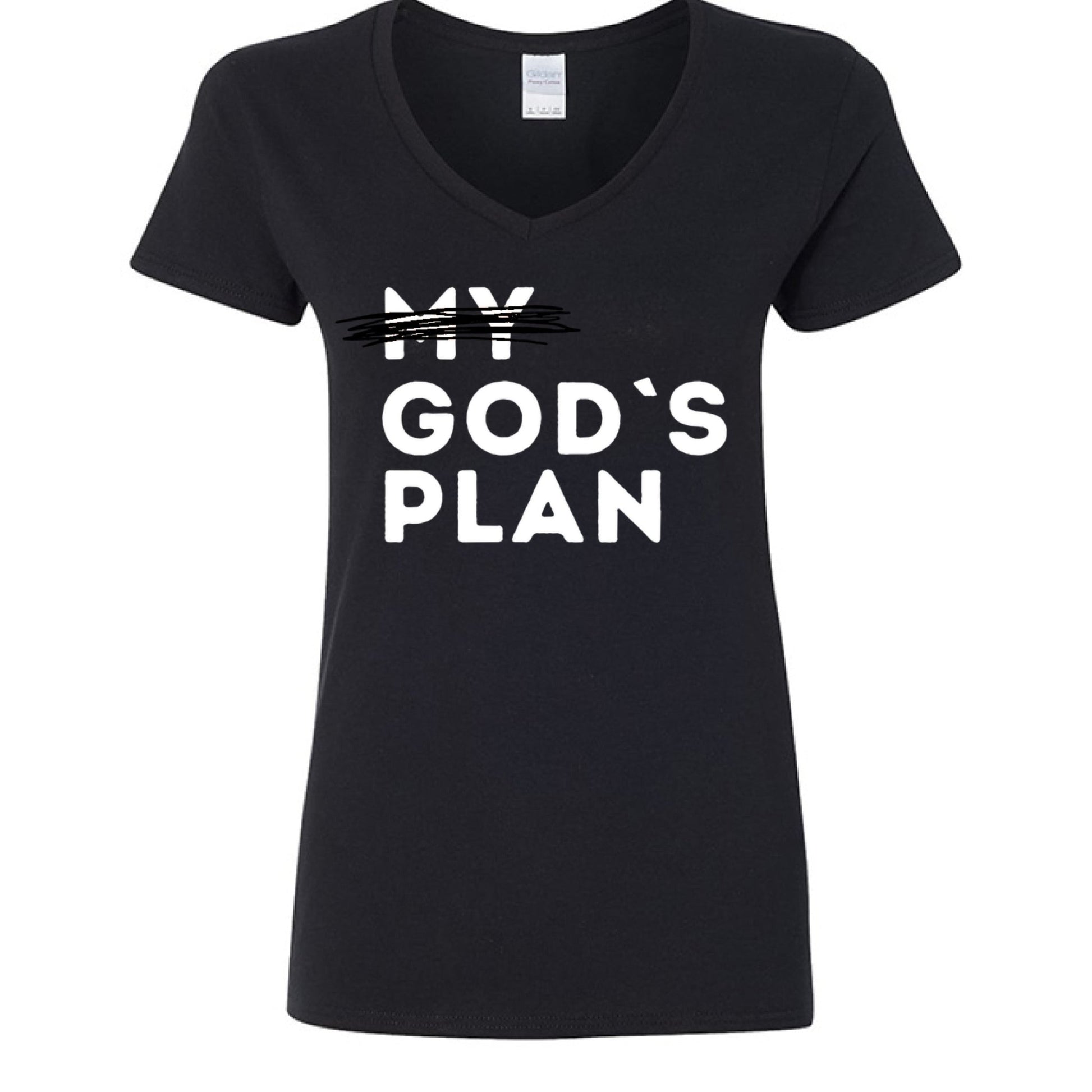 God’s Plan Women Tee – Walk in Divine Purpose - FAVOR OF GOD CLOTHING