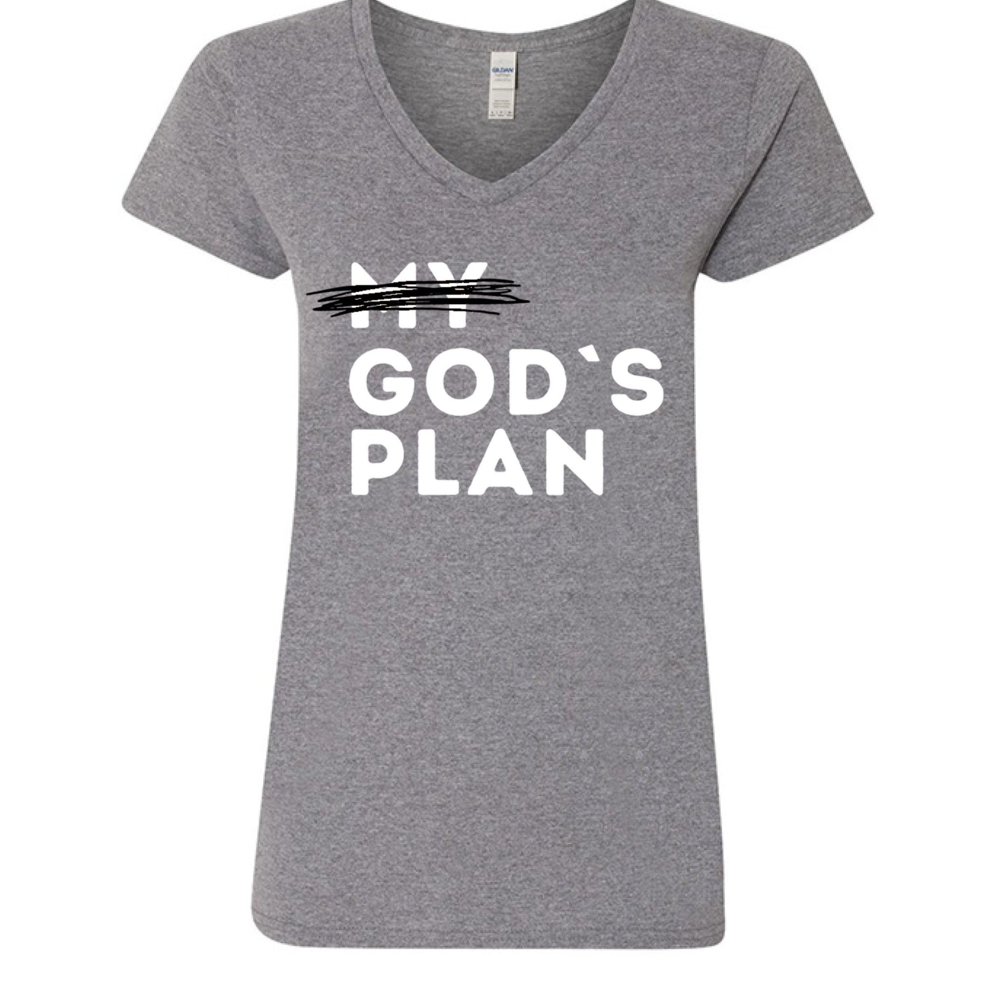 God’s Plan Women Tee – Walk in Divine Purpose - FAVOR OF GOD CLOTHING