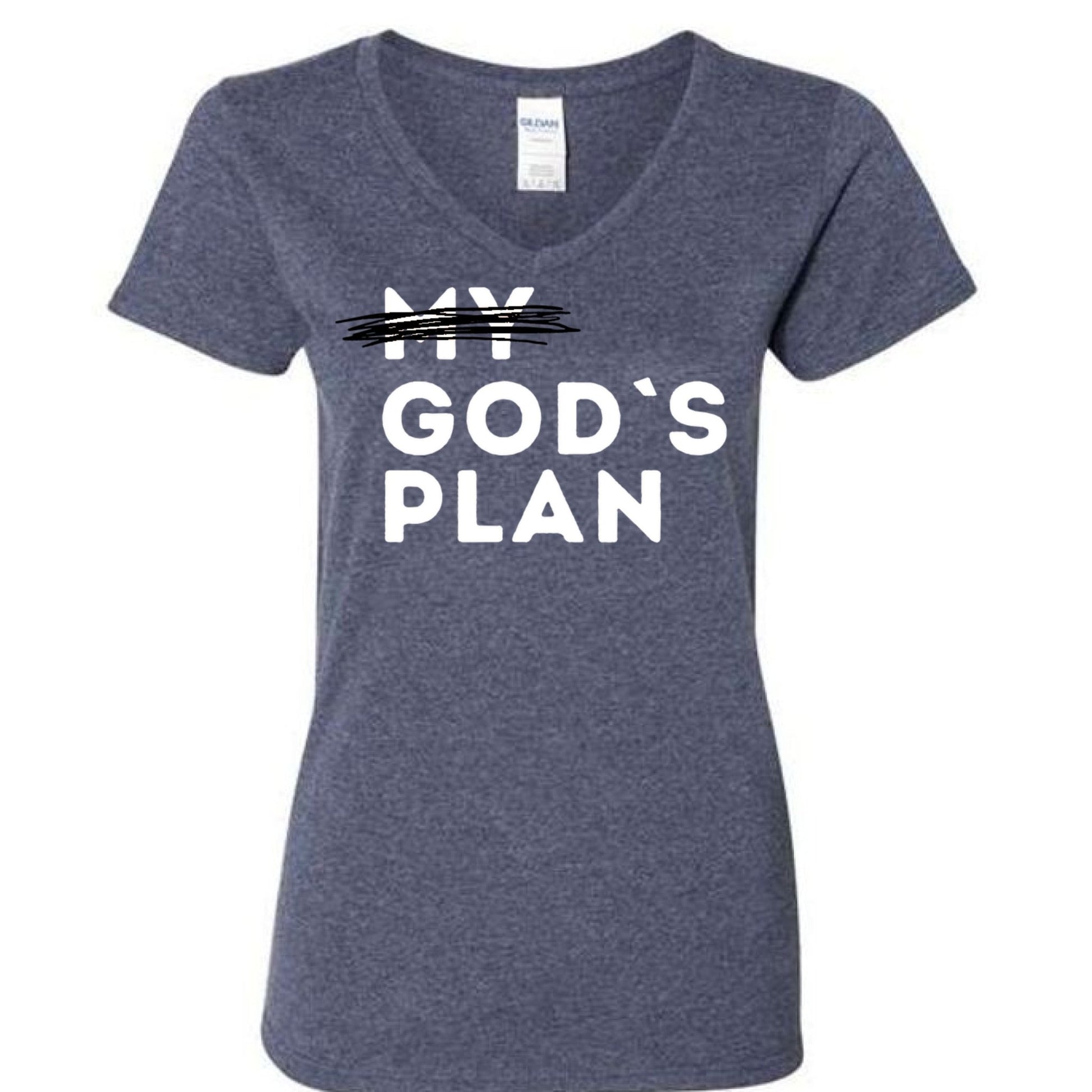 God’s Plan Women Tee – Walk in Divine Purpose - FAVOR OF GOD CLOTHING