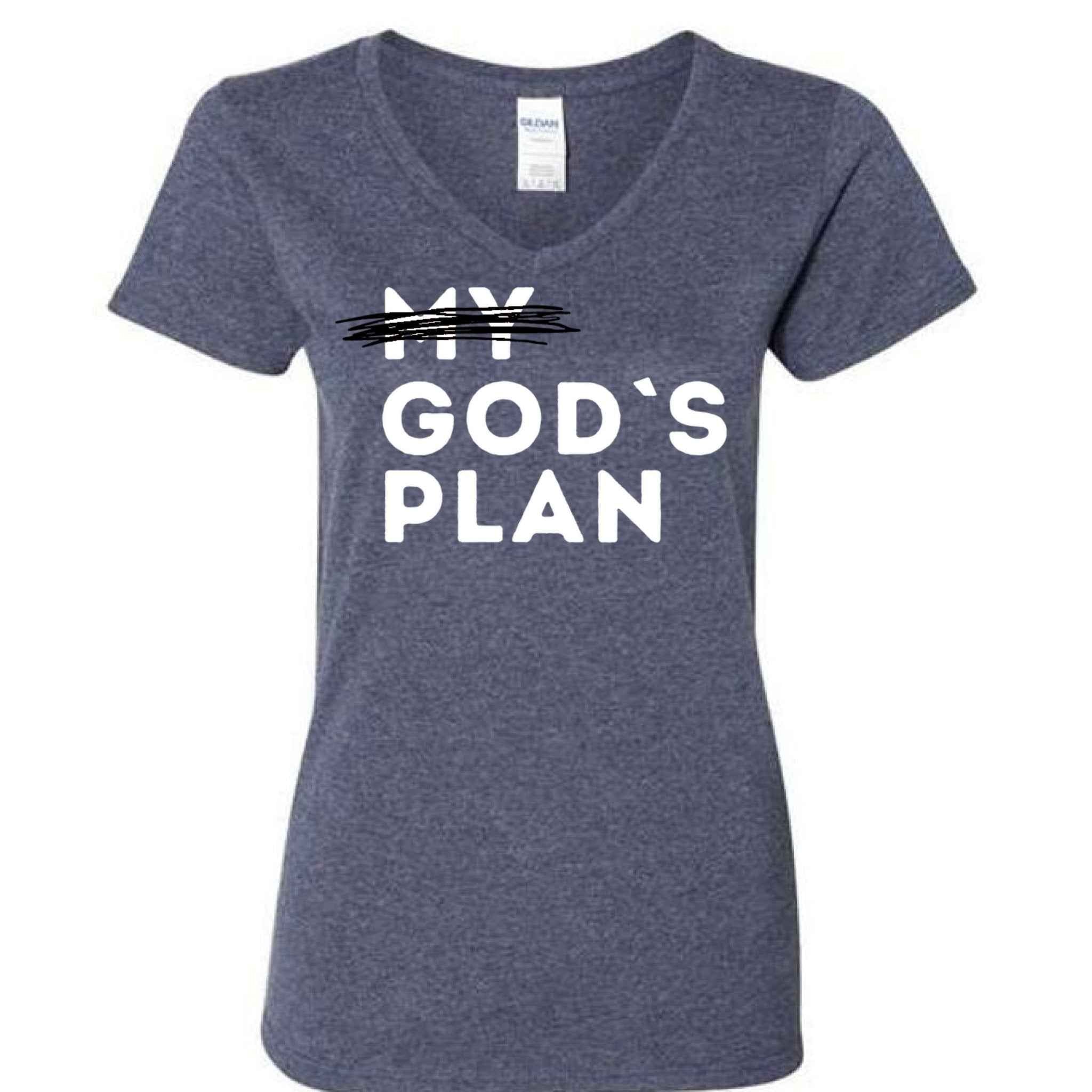 God’s Plan Women Tee – Walk in Divine Purpose