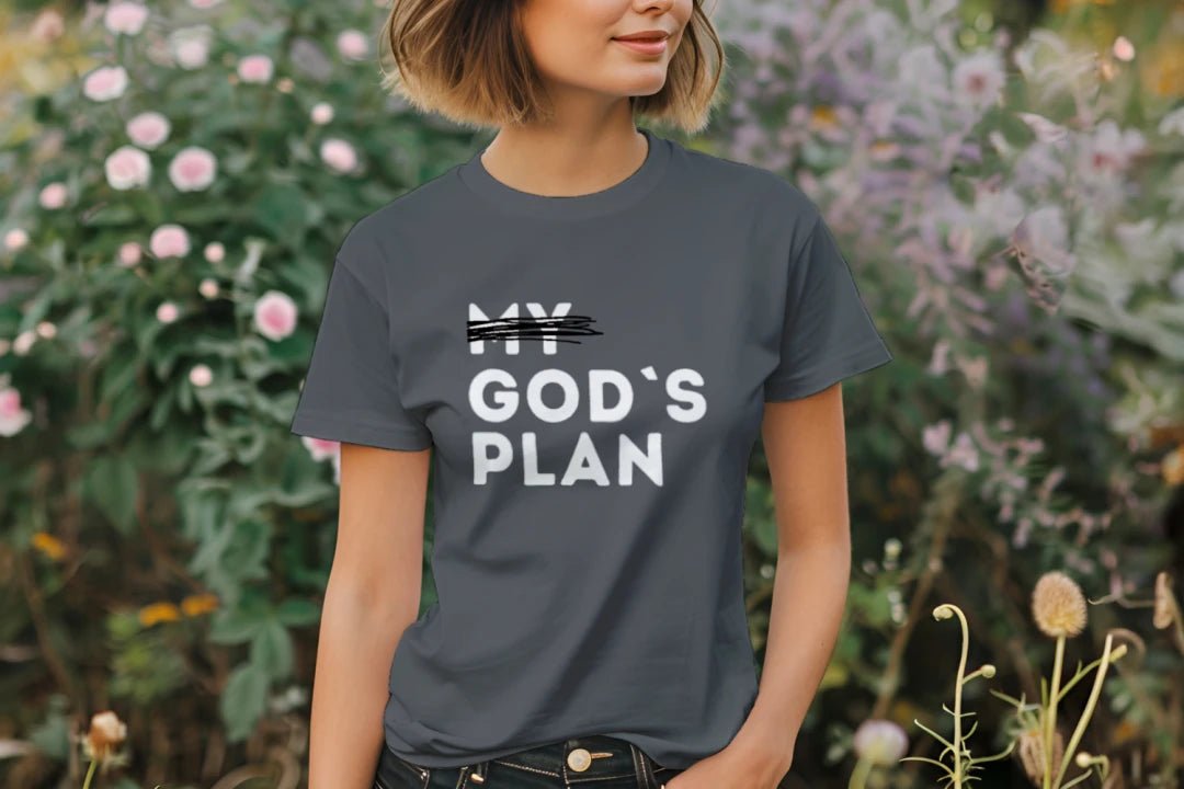 God’s Plan Women Tee – Walk in Divine Purpose - FAVOR OF GOD CLOTHING