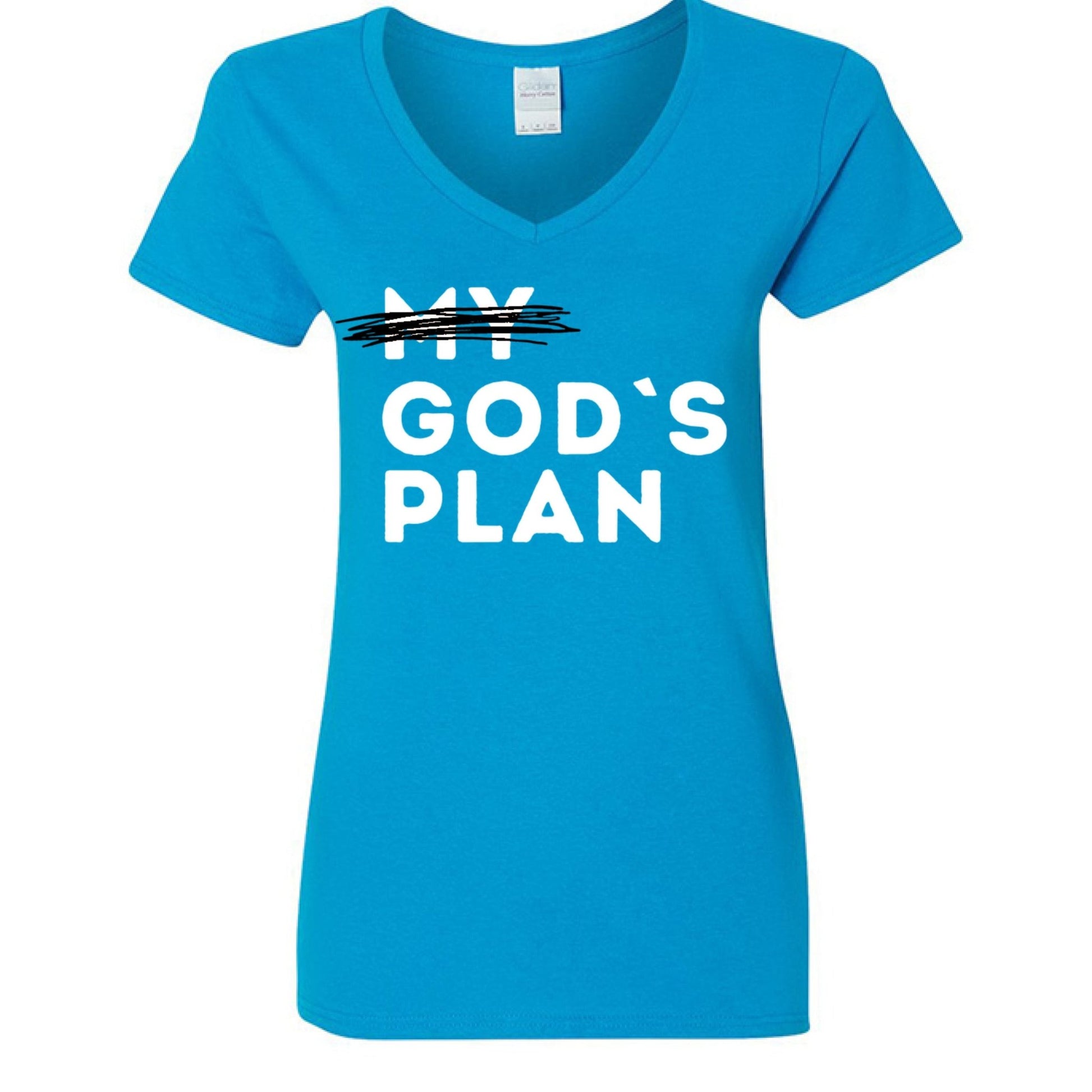 God’s Plan Women Tee – Walk in Divine Purpose - FAVOR OF GOD CLOTHING