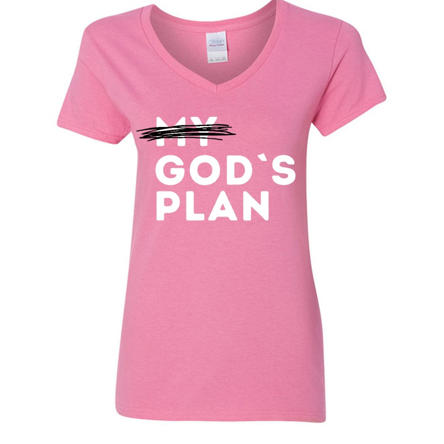God’s Plan Women Tee – Walk in Divine Purpose - FAVOR OF GOD CLOTHING
