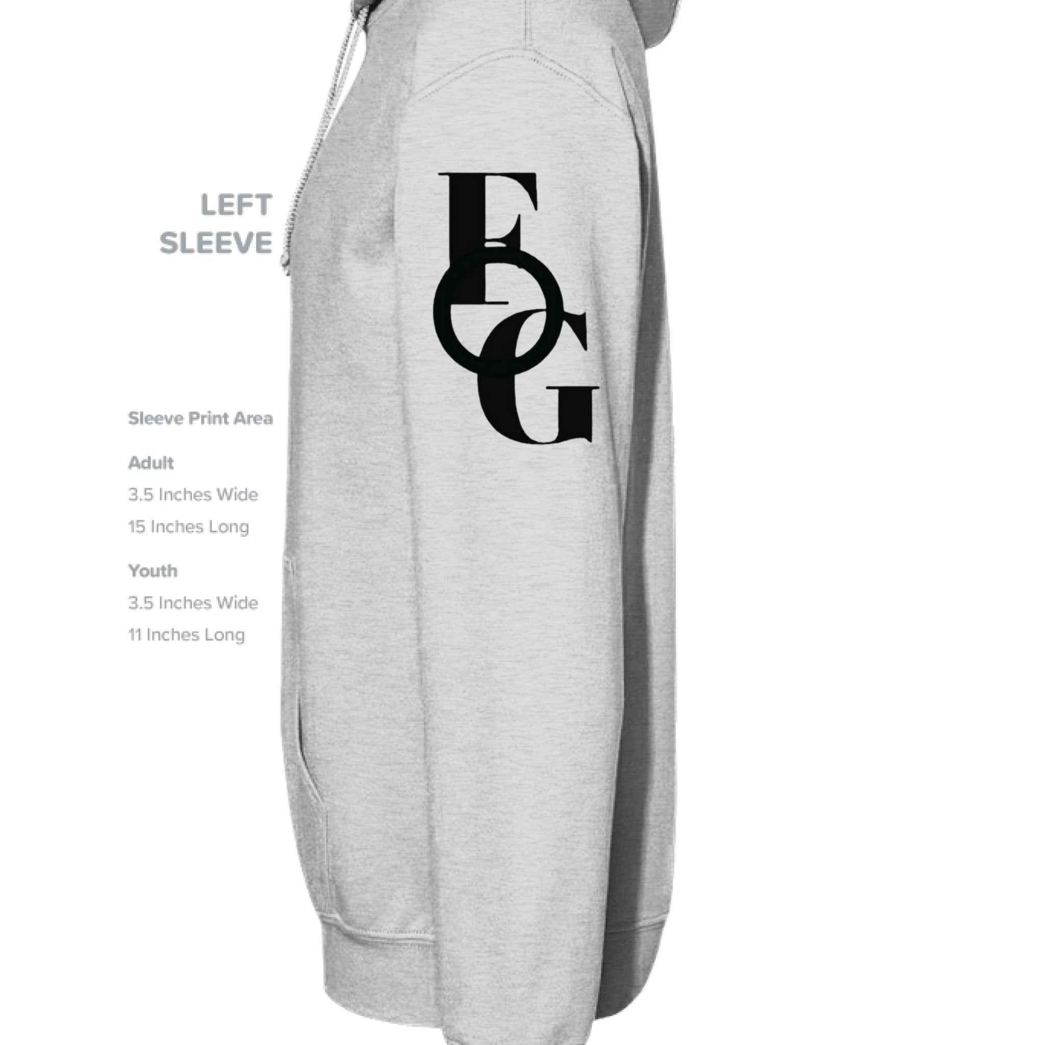 Christian Hoodie Living a Favored Life Faith Apparel