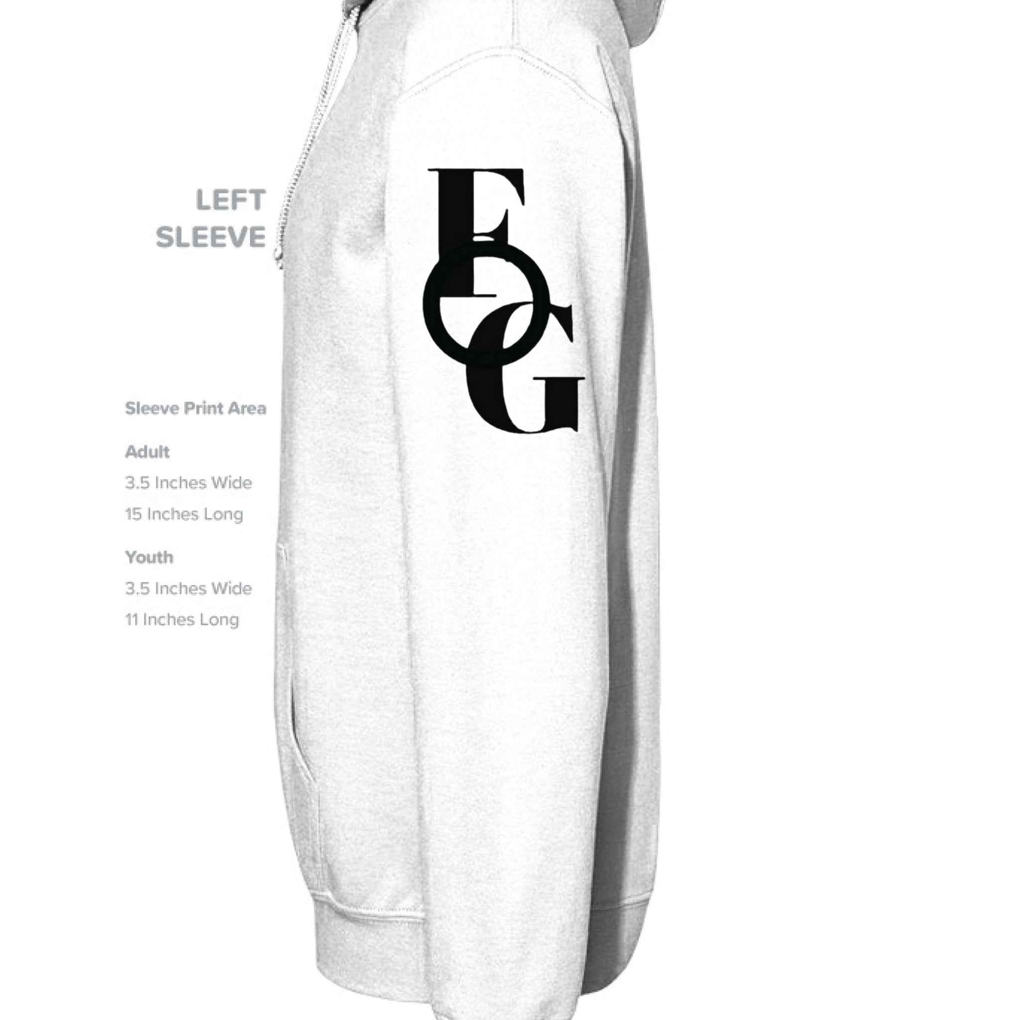 Christian Hoodie Living a Favored Life Faith Apparel