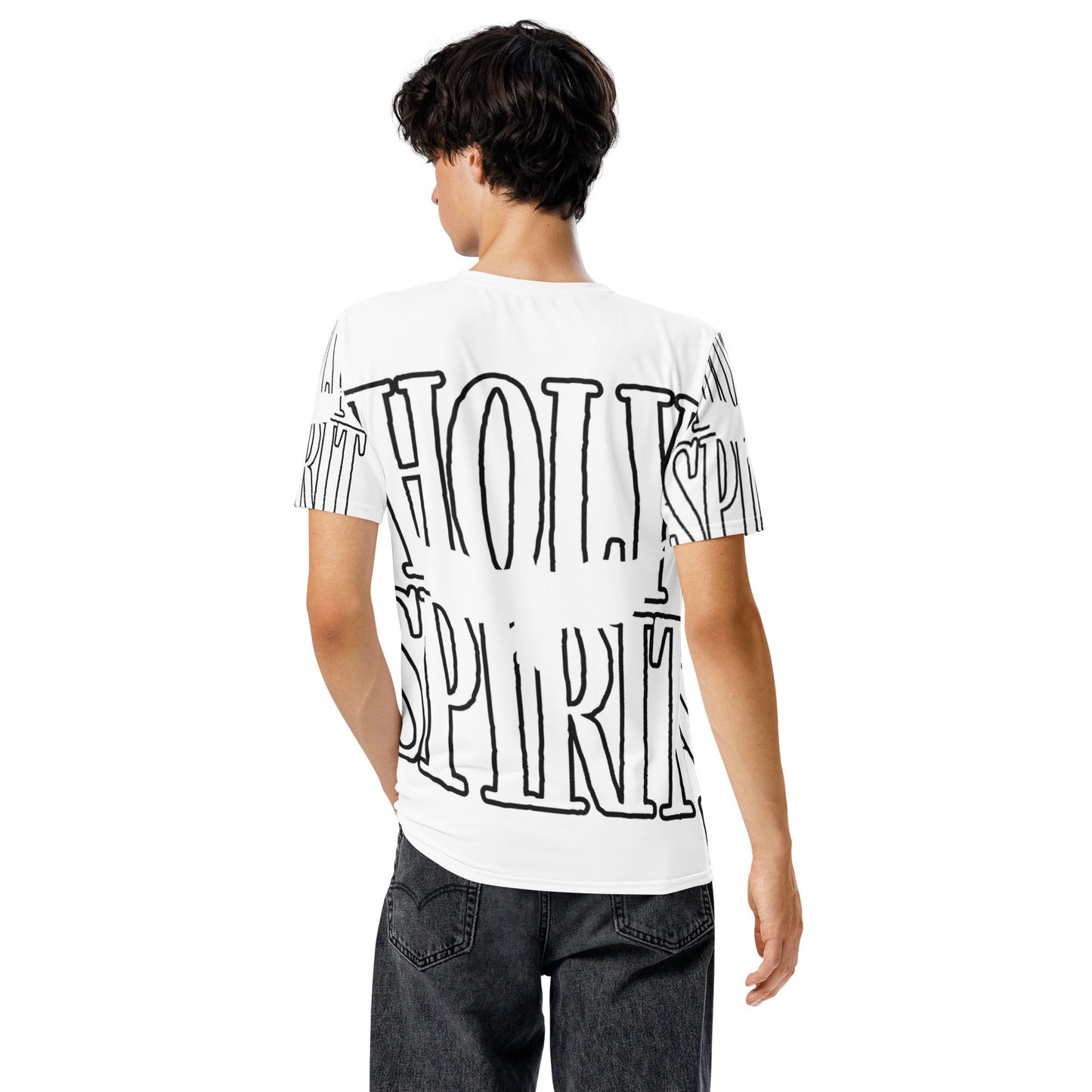 Men's All over Holy Spirit t-shirt - FAVOR OF GOD CLOTHING