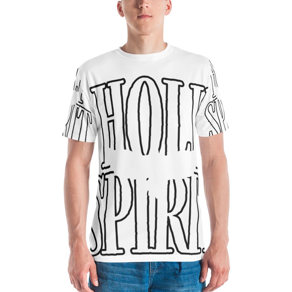 Men's All over Holy Spirit t-shirt - FAVOR OF GOD CLOTHING