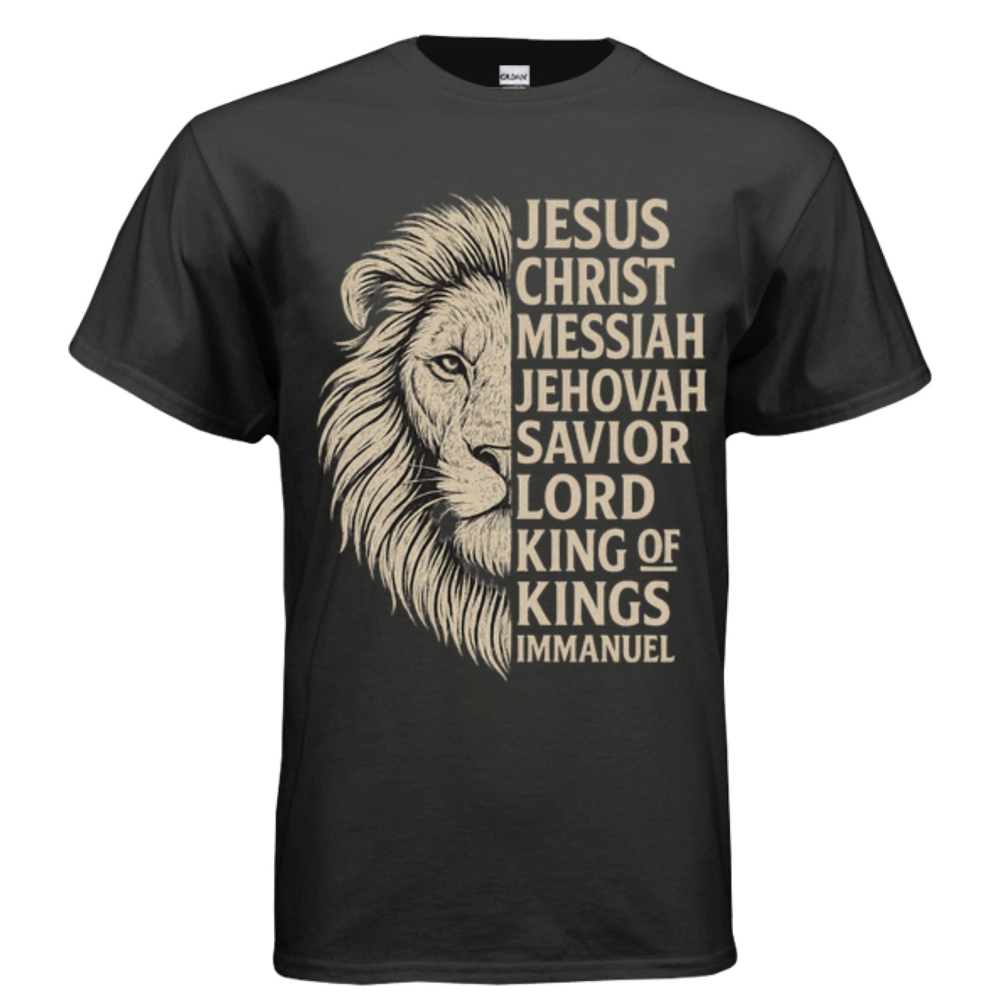 Names of God Men Tees | Affirmation | Christian |Faith | Sovereignty | Judah - FAVOR OF GOD CLOTHING