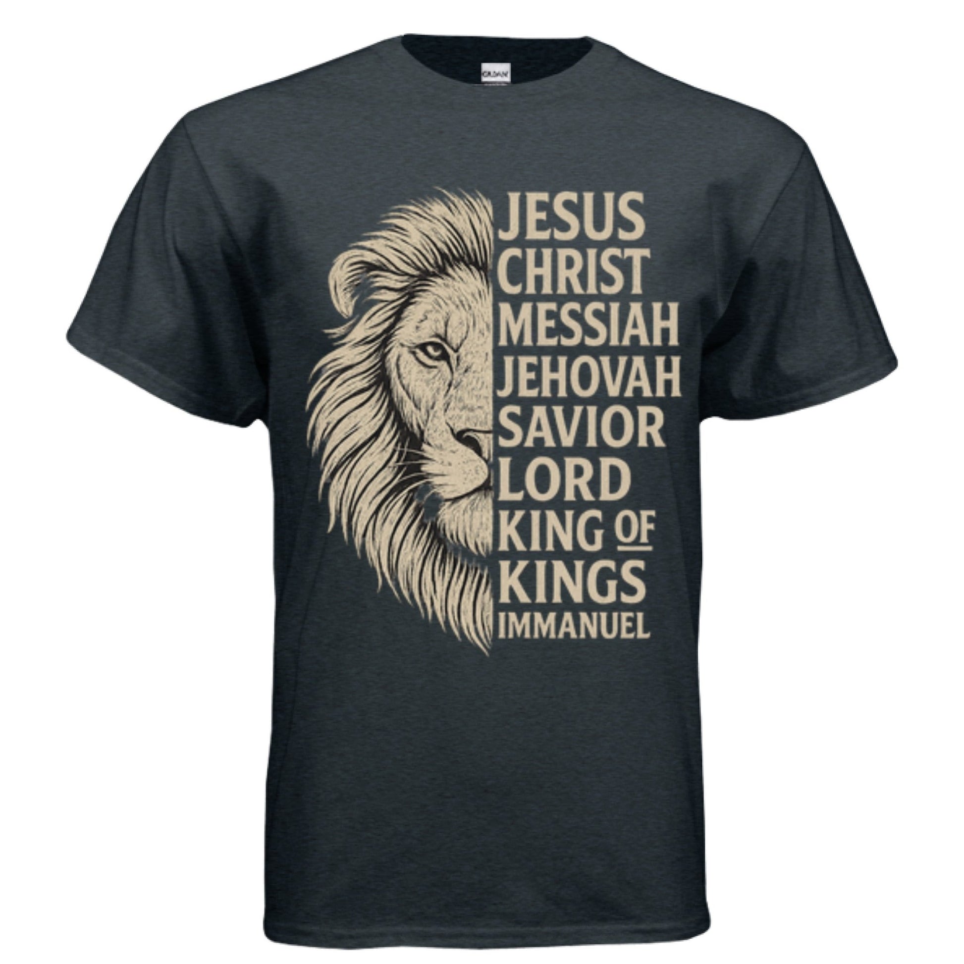Names of God Men Tees | Affirmation | Christian |Faith | Sovereignty | Judah - FAVOR OF GOD CLOTHING