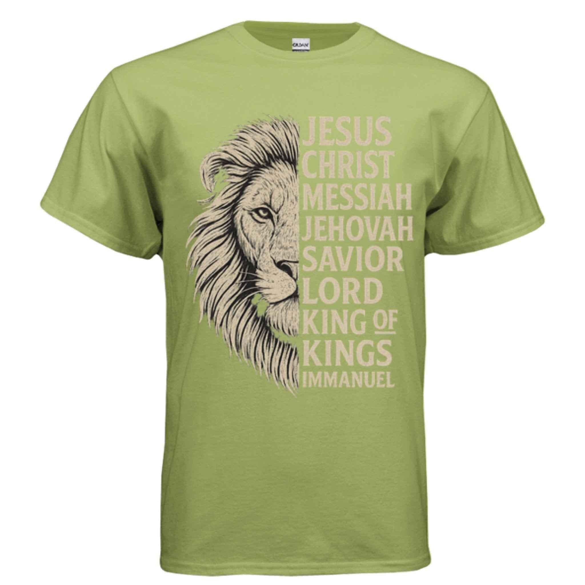 Names of God Men Tees | Affirmation | Christian |Faith | Sovereignty | Judah