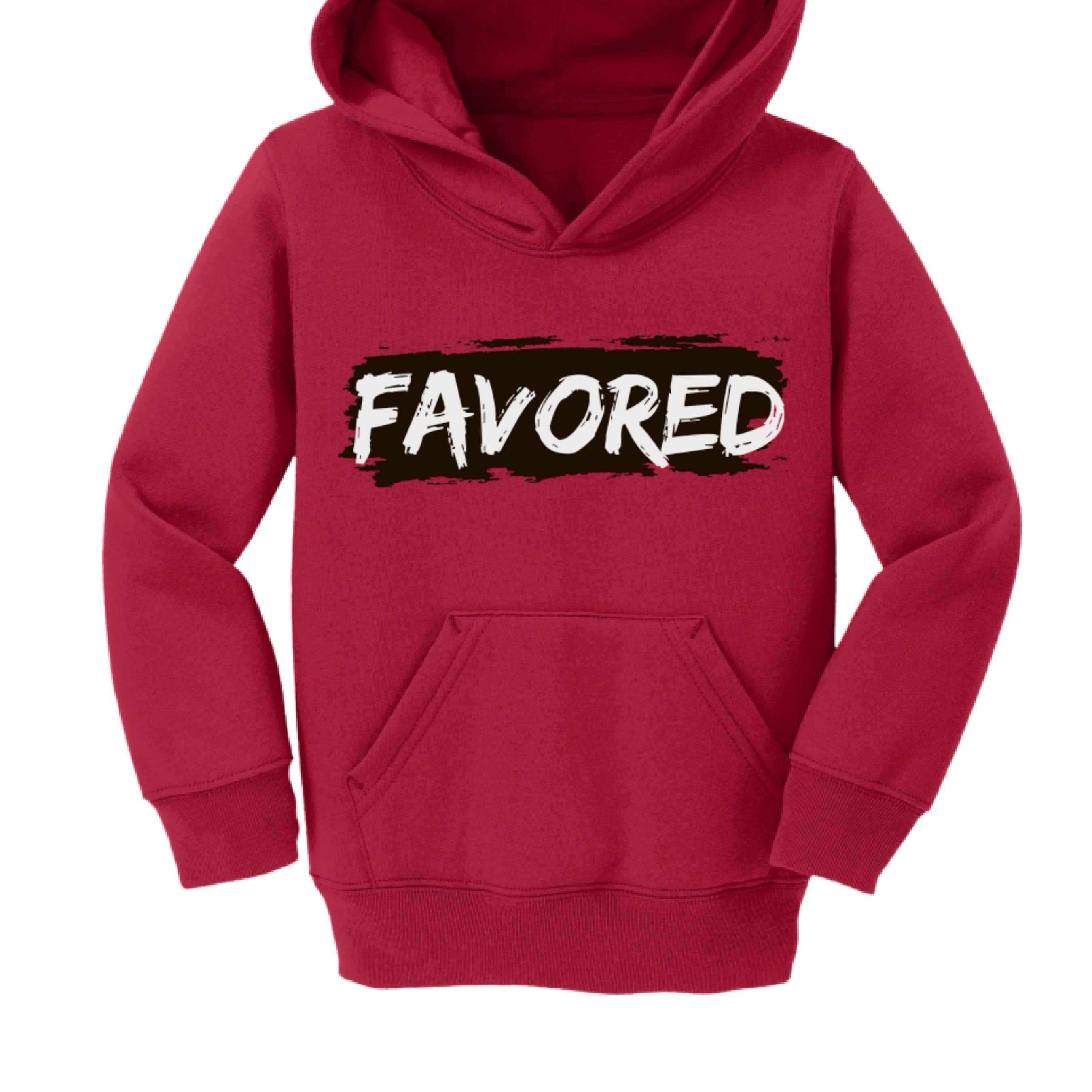 Christian Toddler Hoodie – FAVORED Wrapped in Grace