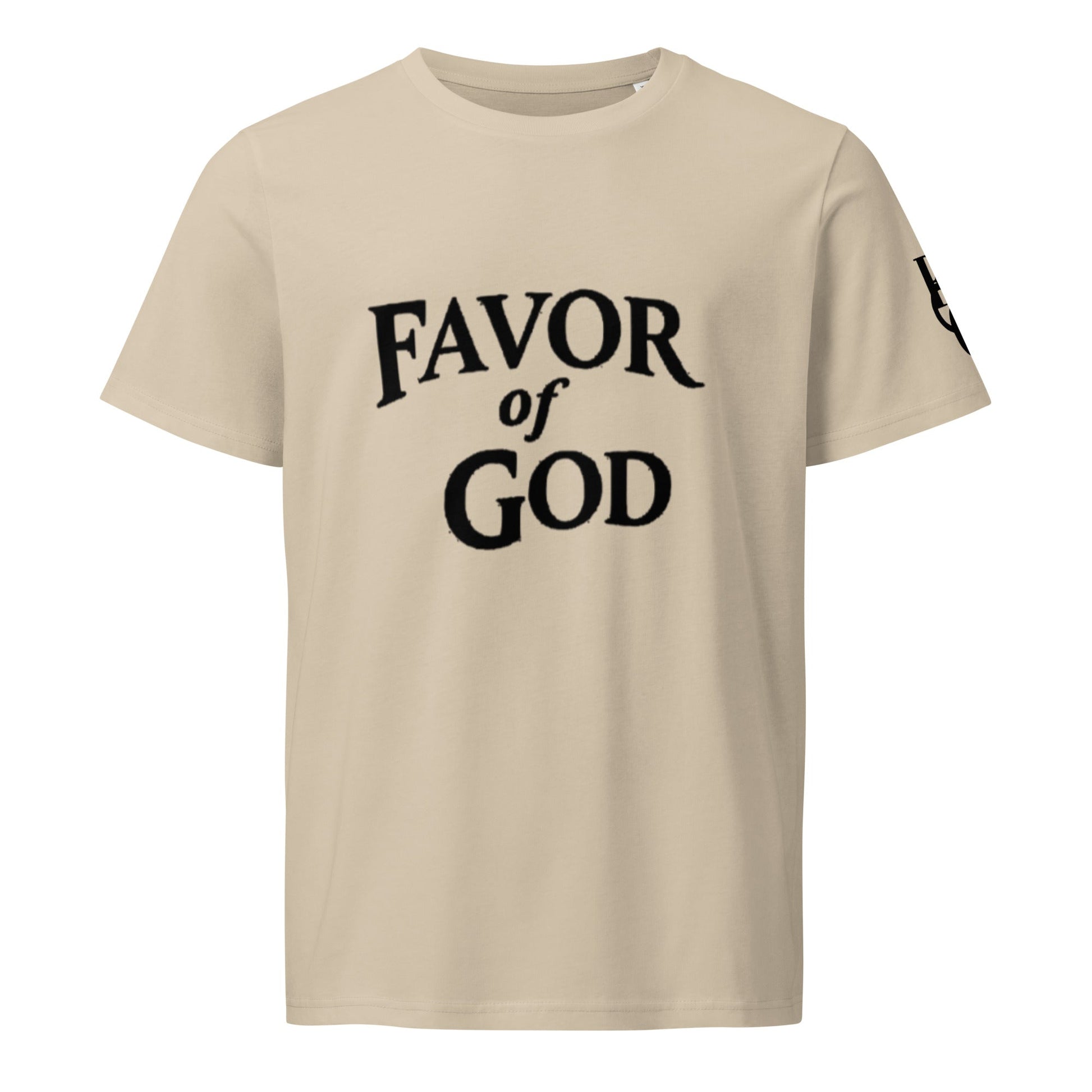 Unisex Favor of God organic mid - light t-shirt - FAVOR OF GOD CLOTHING